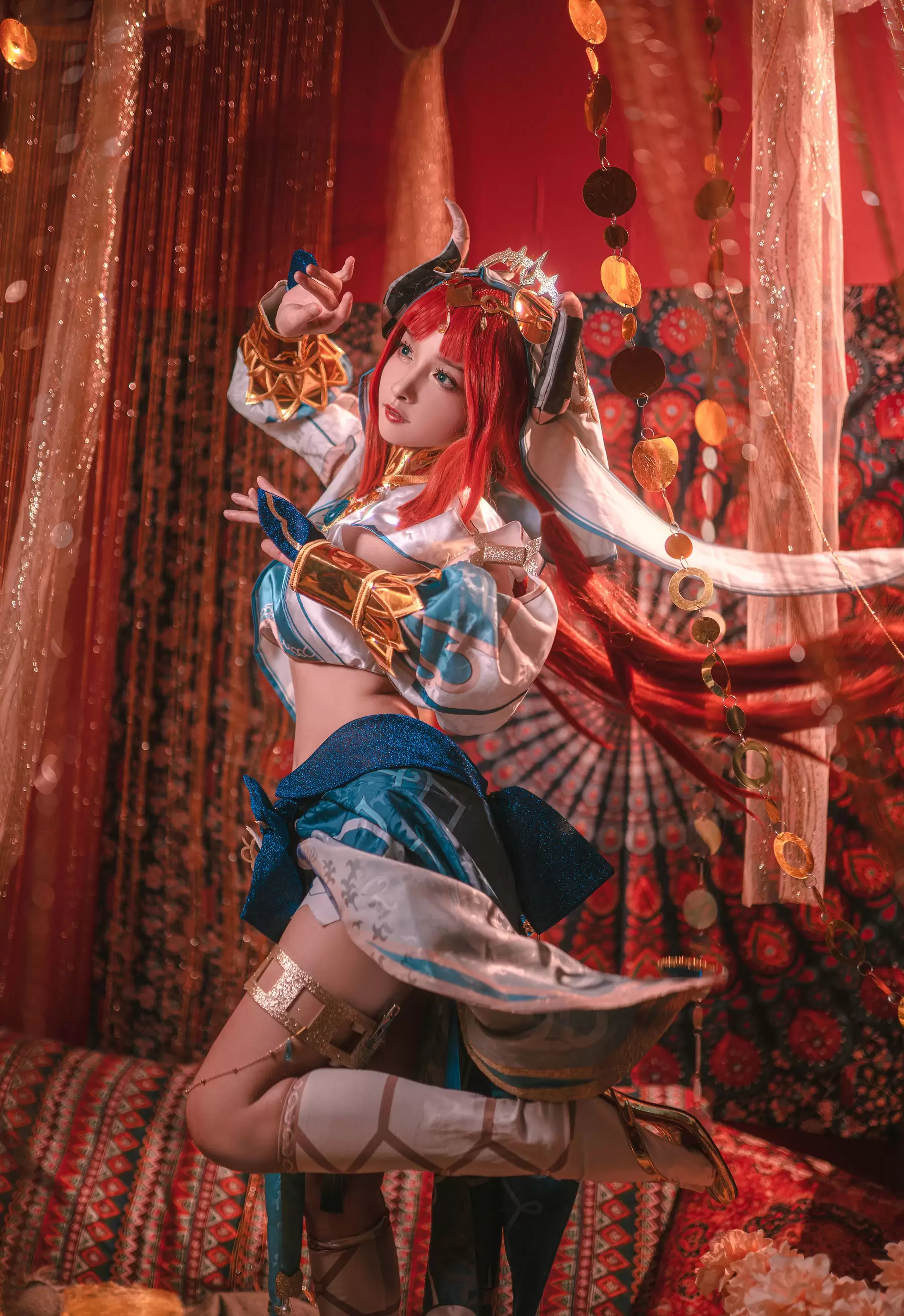 动漫博主九九八XY – 妮露 [15P] - 秀人网免费无水印在线套图写真