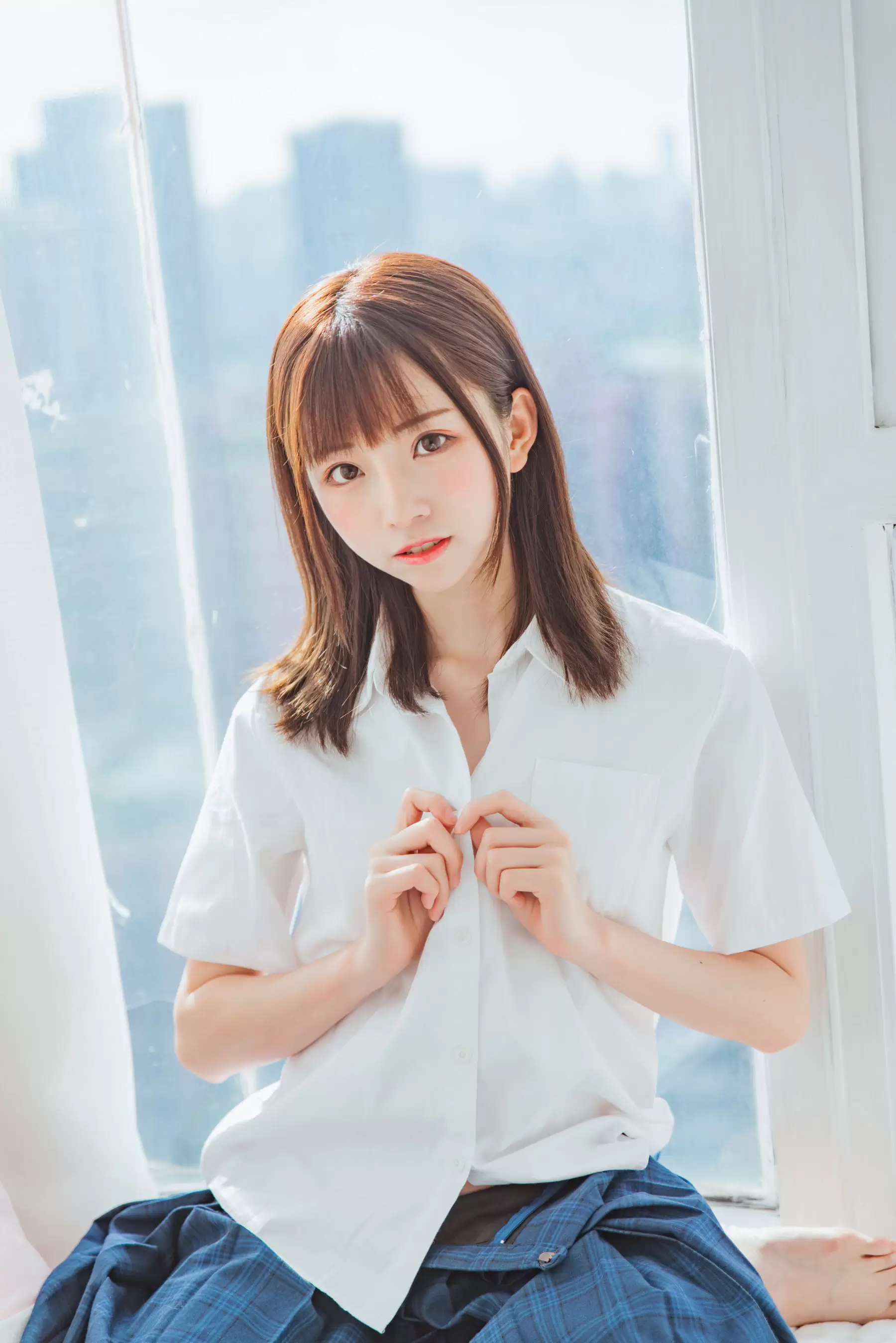 动漫博主Kitaro_绮太郎 – 放課後の少女 [30P] - 秀人网免费无水印在线套图写真