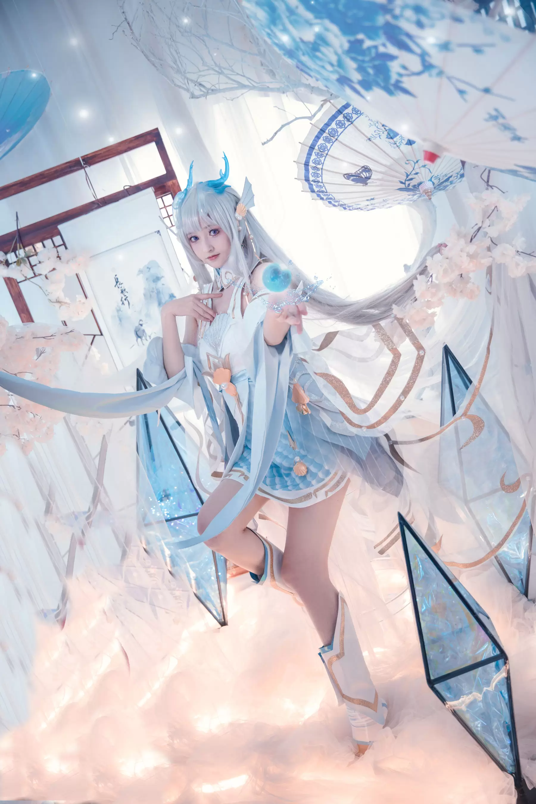 Luisa_零纱 – 西施 [10P] - 秀人网免费无水印在线套图写真