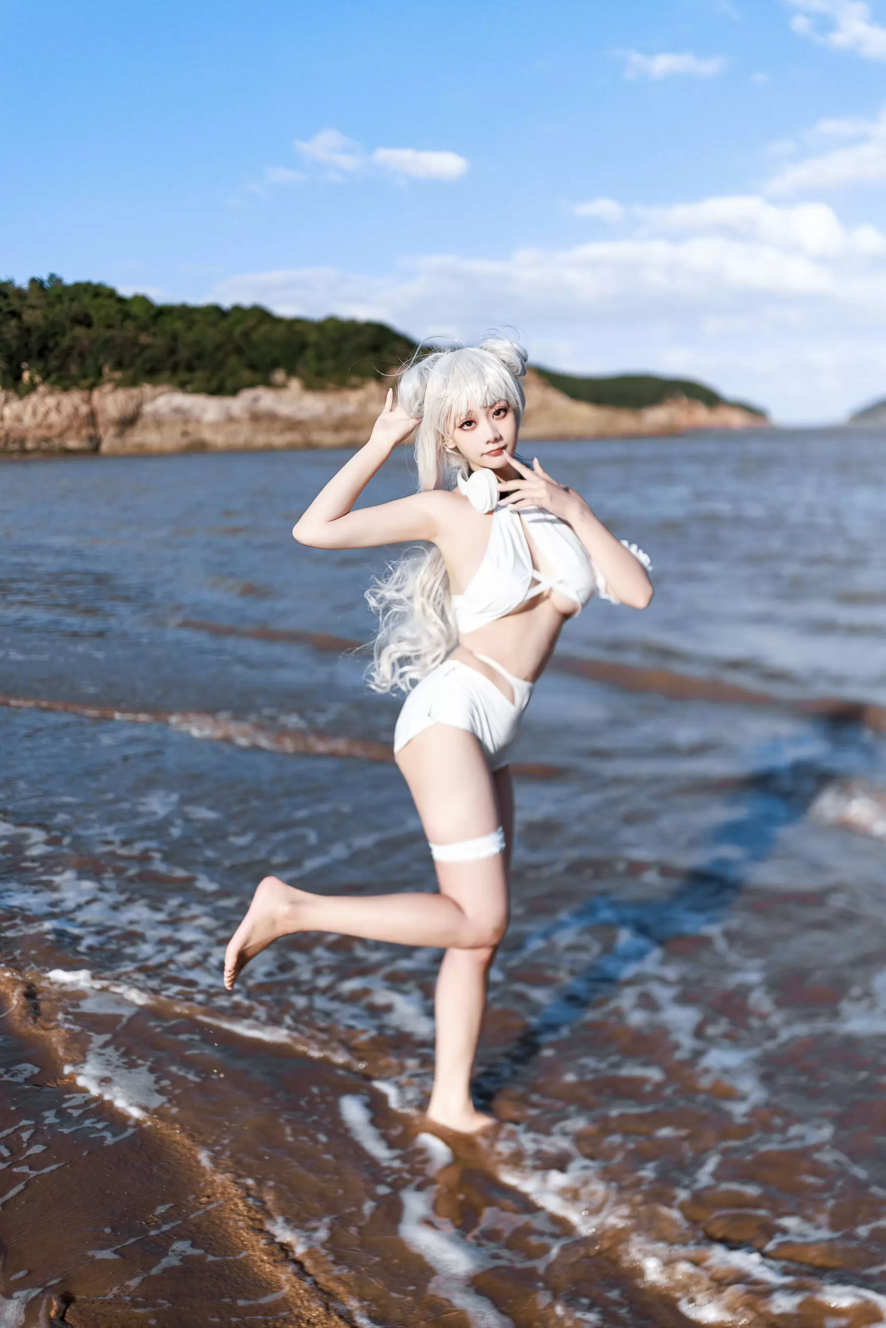 阿雪雪 – 恶毒泳装 [49P] - 秀人网免费无水印在线套图写真