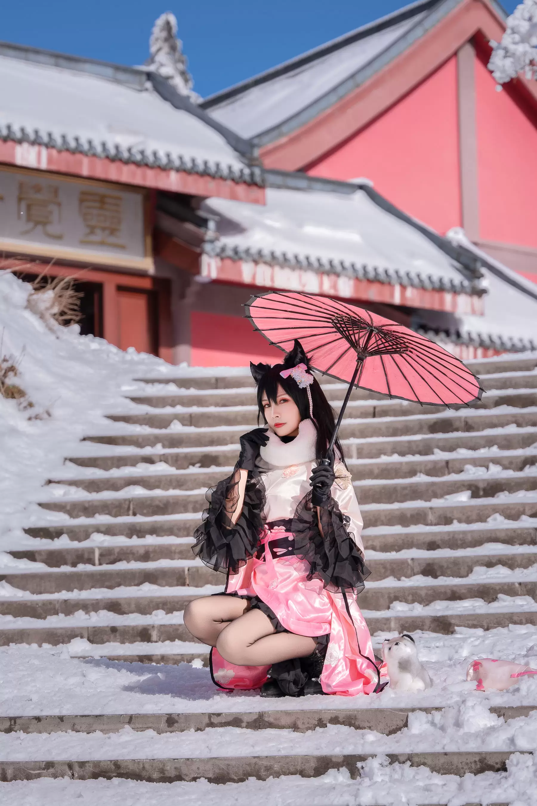 Neko-薇薇 – 爱宕和服 [44P] - 秀人网免费无水印在线套图写真