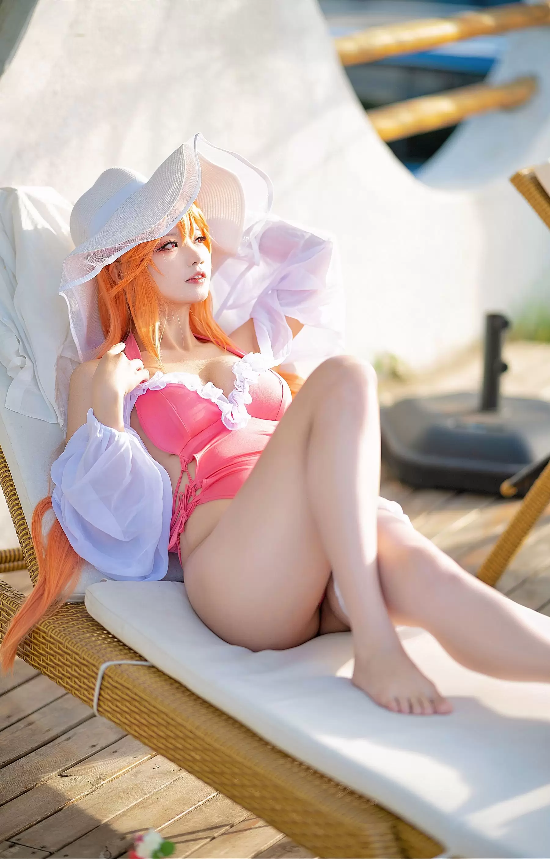 伊喵君 – 碧蓝航线 黎塞留泳装 [29P] - 秀人网免费无水印在线套图写真