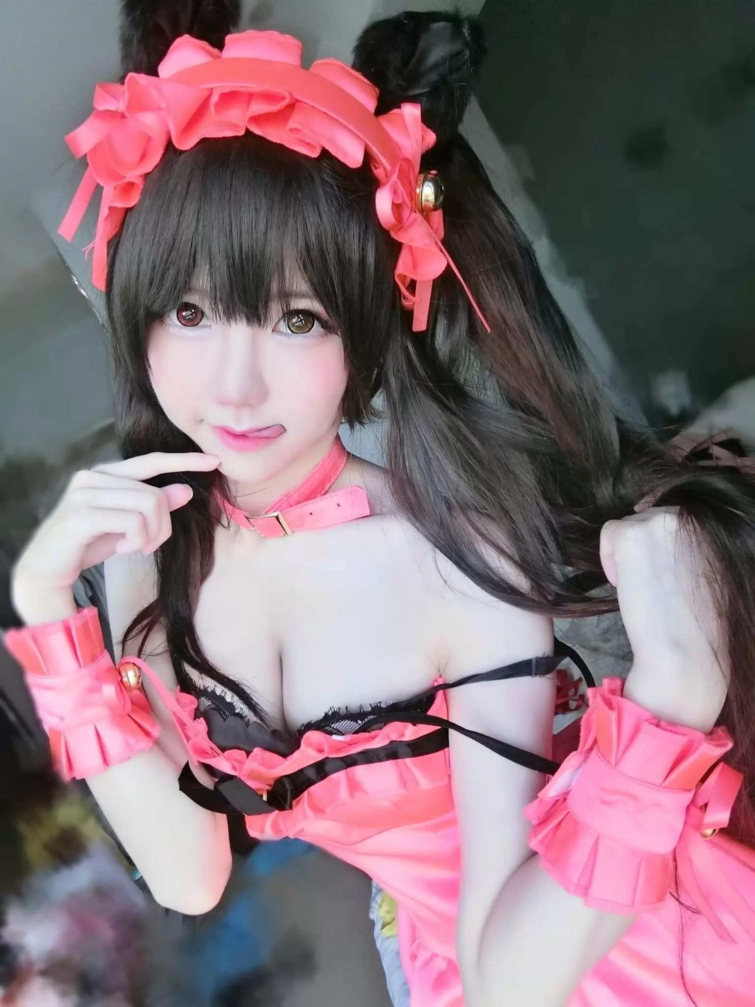 Sally Dorasnow – Bonus Kurumi Valentine Set [15P] - 秀人网免费无水印在线套图写真