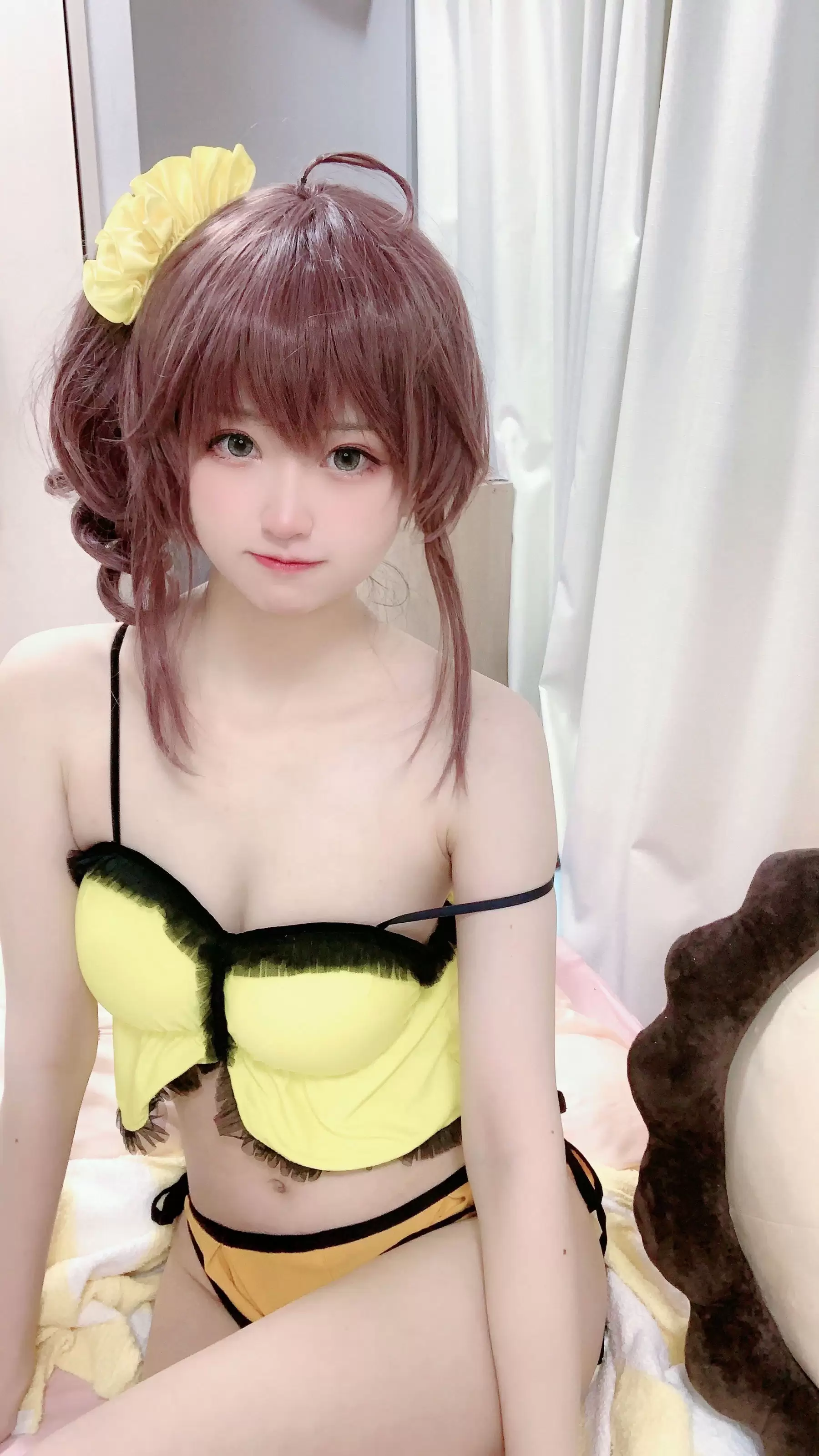 千阳(ちよ) – 夏色祭睡衣 [11P] - 秀人网免费无水印在线套图写真