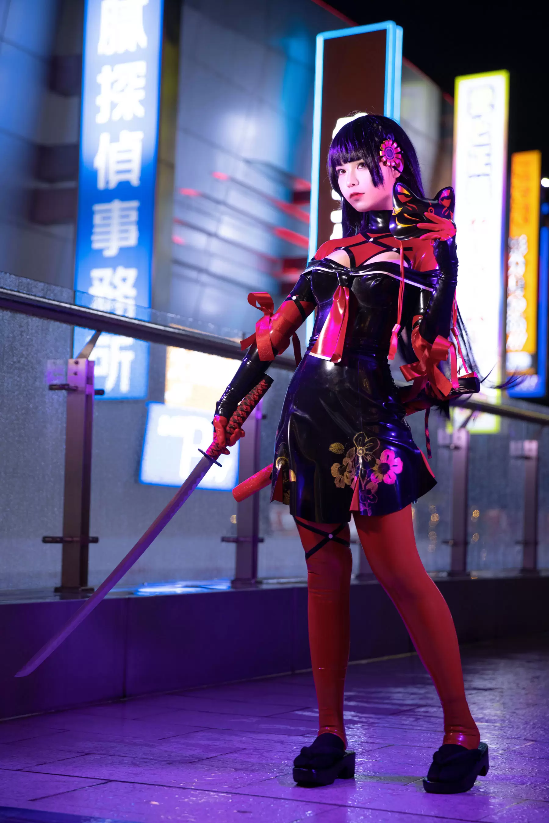 动漫博主G44不会受伤 – 菊千代 [20P] - 秀人网免费无水印在线套图写真