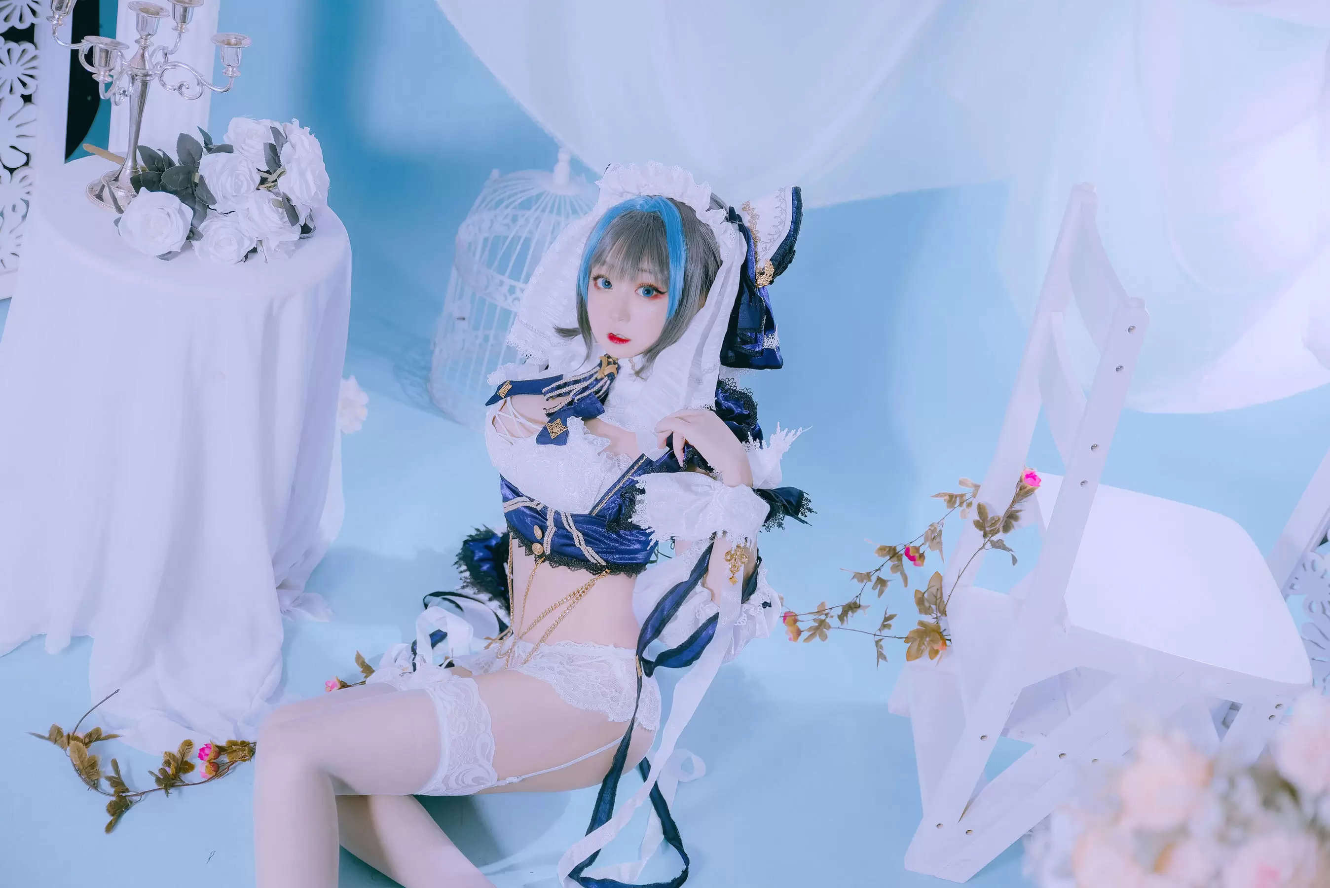 动漫博主恩田直幸 – 柴郡 [21P] - 秀人网免费无水印在线套图写真