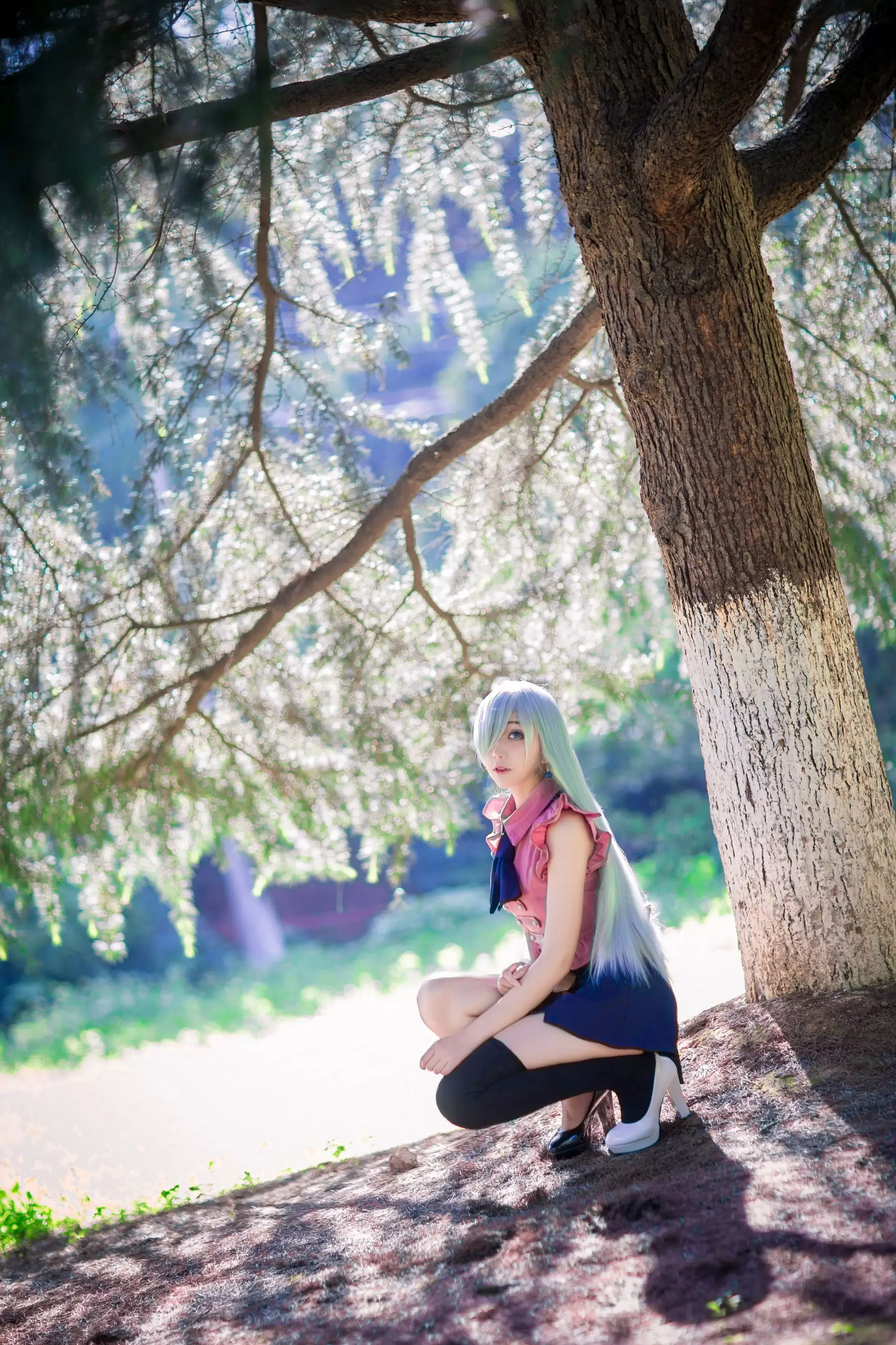 动漫博主浅野菌子 – 七原罪 伊丽莎白・里昂妮丝 [17P] - 秀人网免费无水印在线套图写真