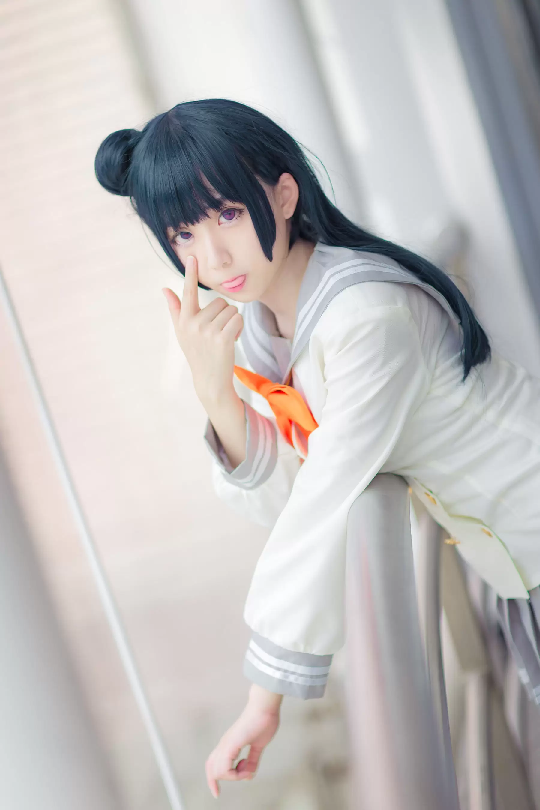 动漫博主浅野菌子 LoveLive!Sunshine!! 津岛善子 [24P] - 秀人网免费无水印在线套图写真