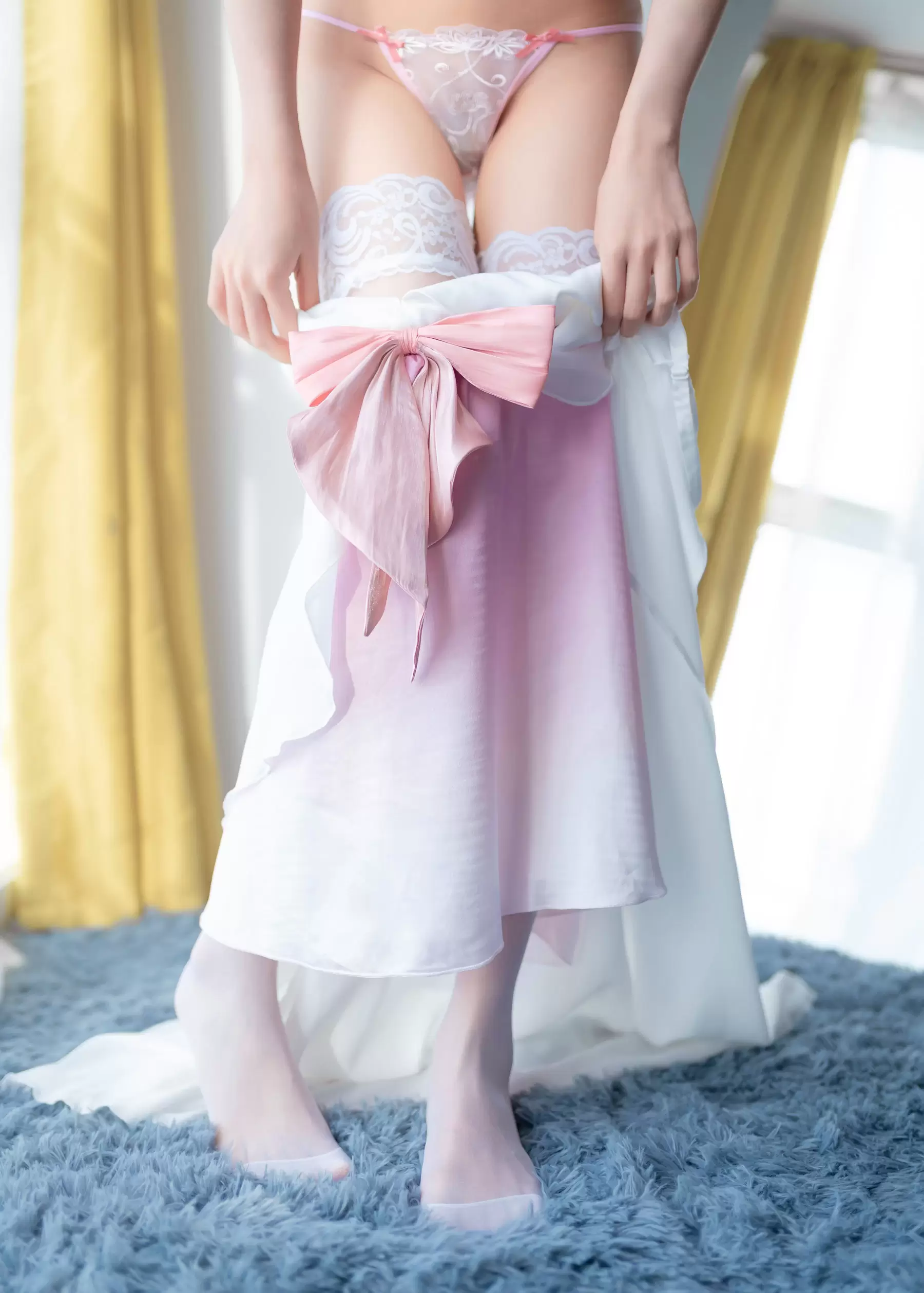 萌系小姐姐木绵绵OwO 加藤惠 内衣 [29P] - 秀人网免费无水印在线套图写真