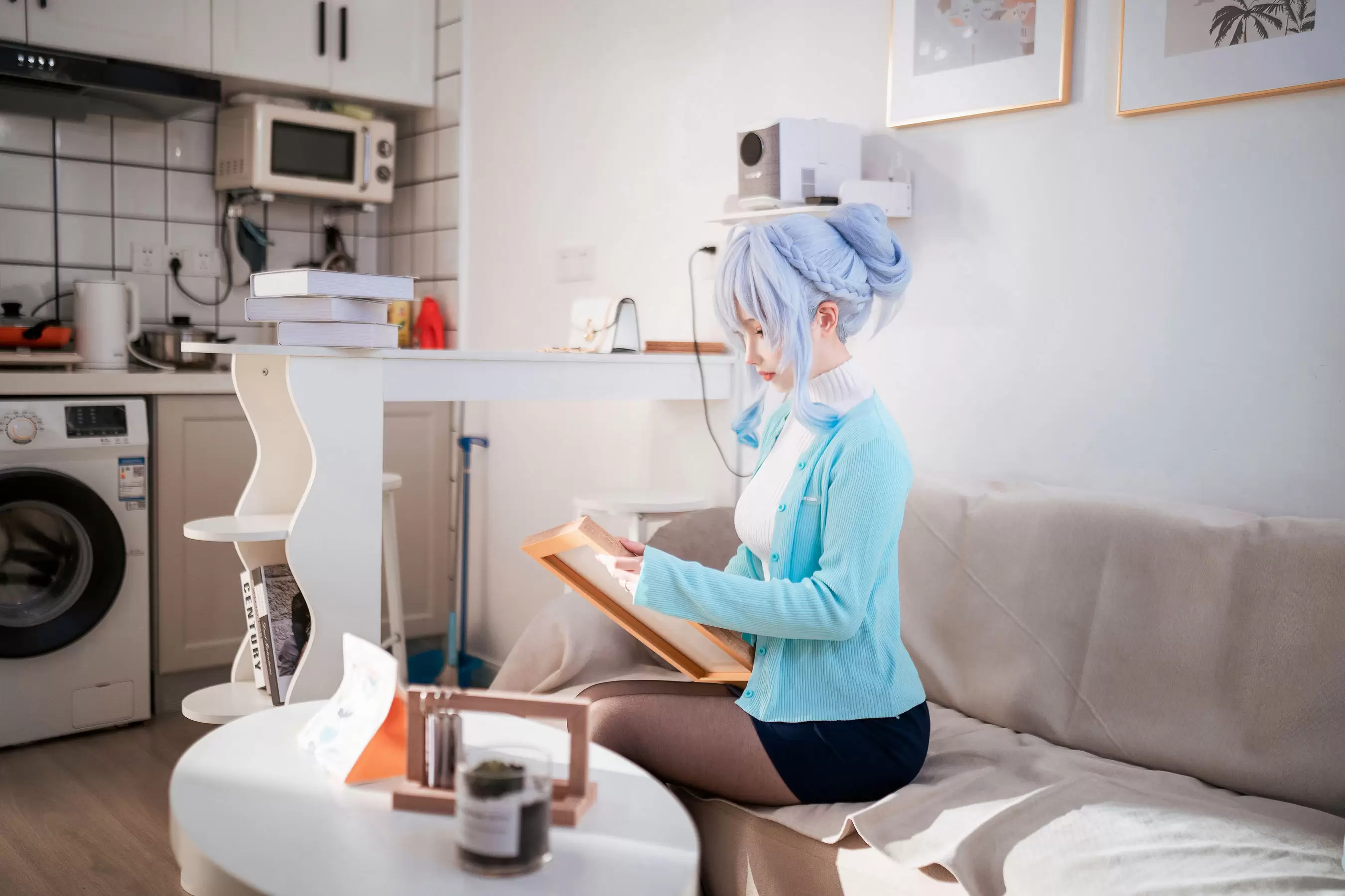 COS福利rioko凉凉子(肉扣热热子) – 雪女 [80P] - 秀人网免费无水印在线套图写真