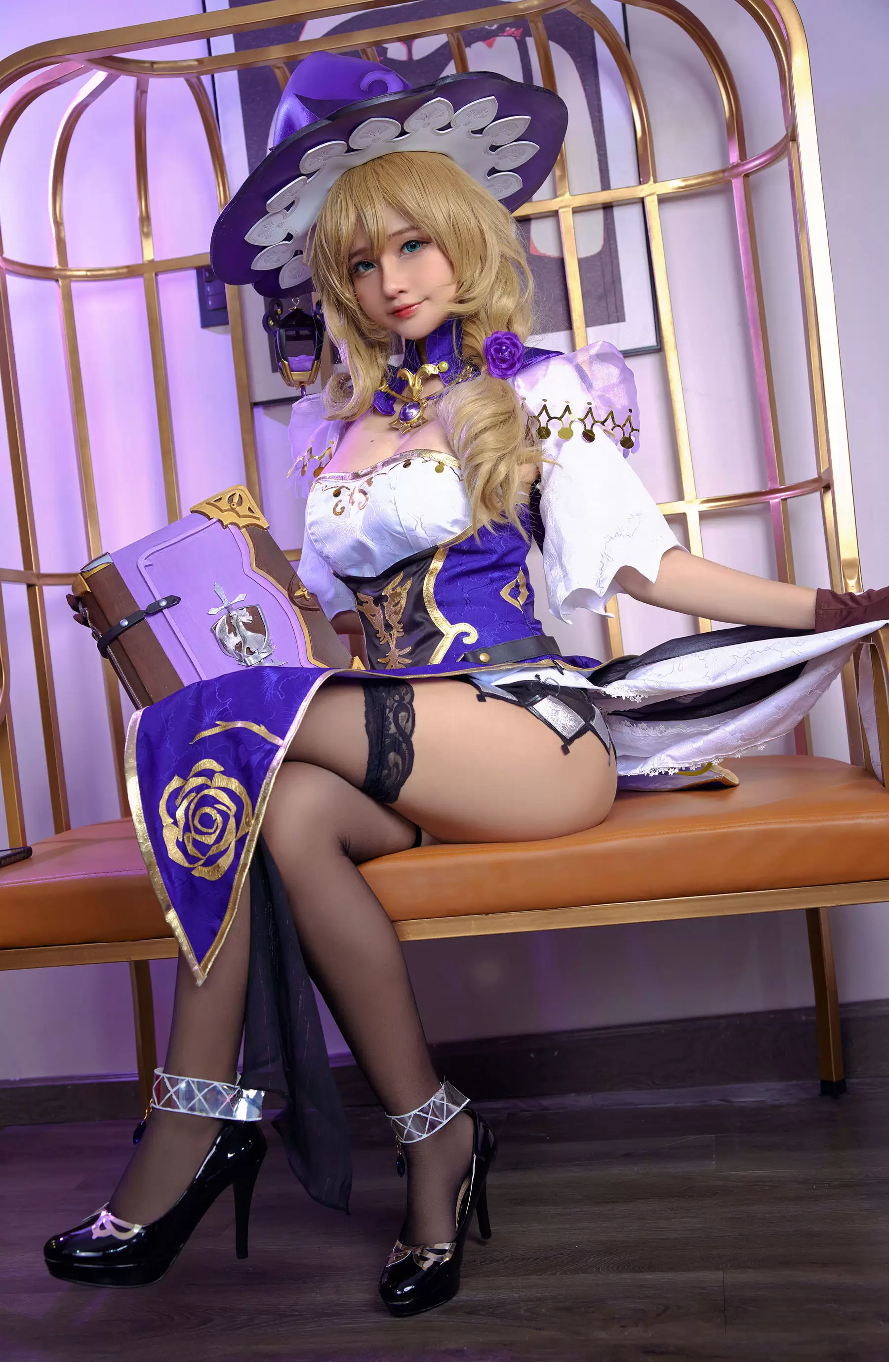 Azami福利 – 原神丽莎 [19P] - 秀人网免费无水印在线套图写真