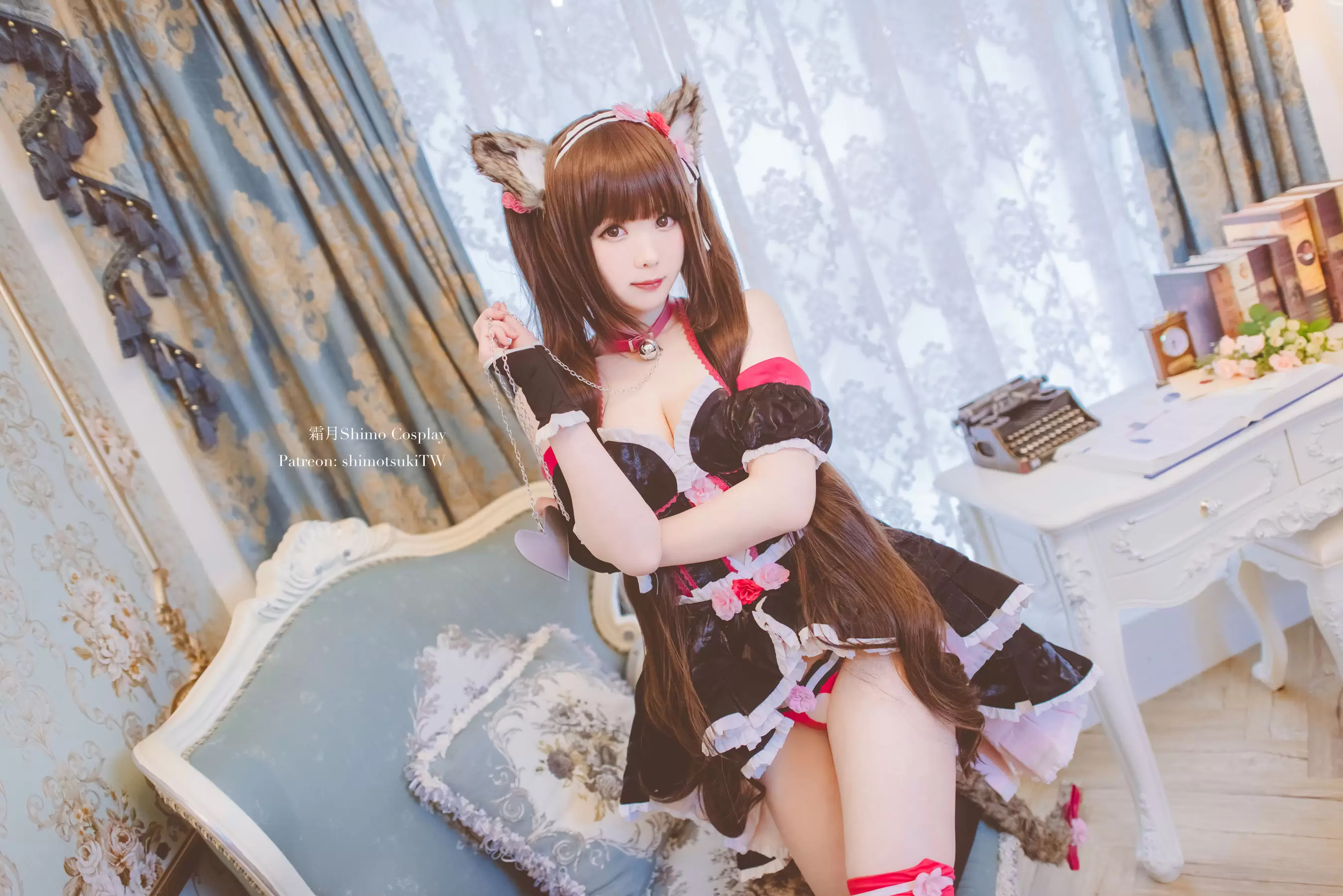 微博妹纸霜月shimo – 巧克力 [16P] - 秀人网免费无水印在线套图写真