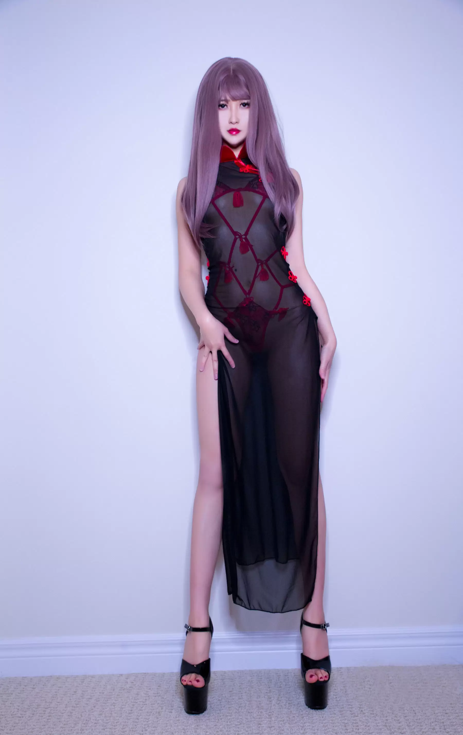 MisswarmJ – Qipao [20P] - 秀人网免费无水印在线套图写真