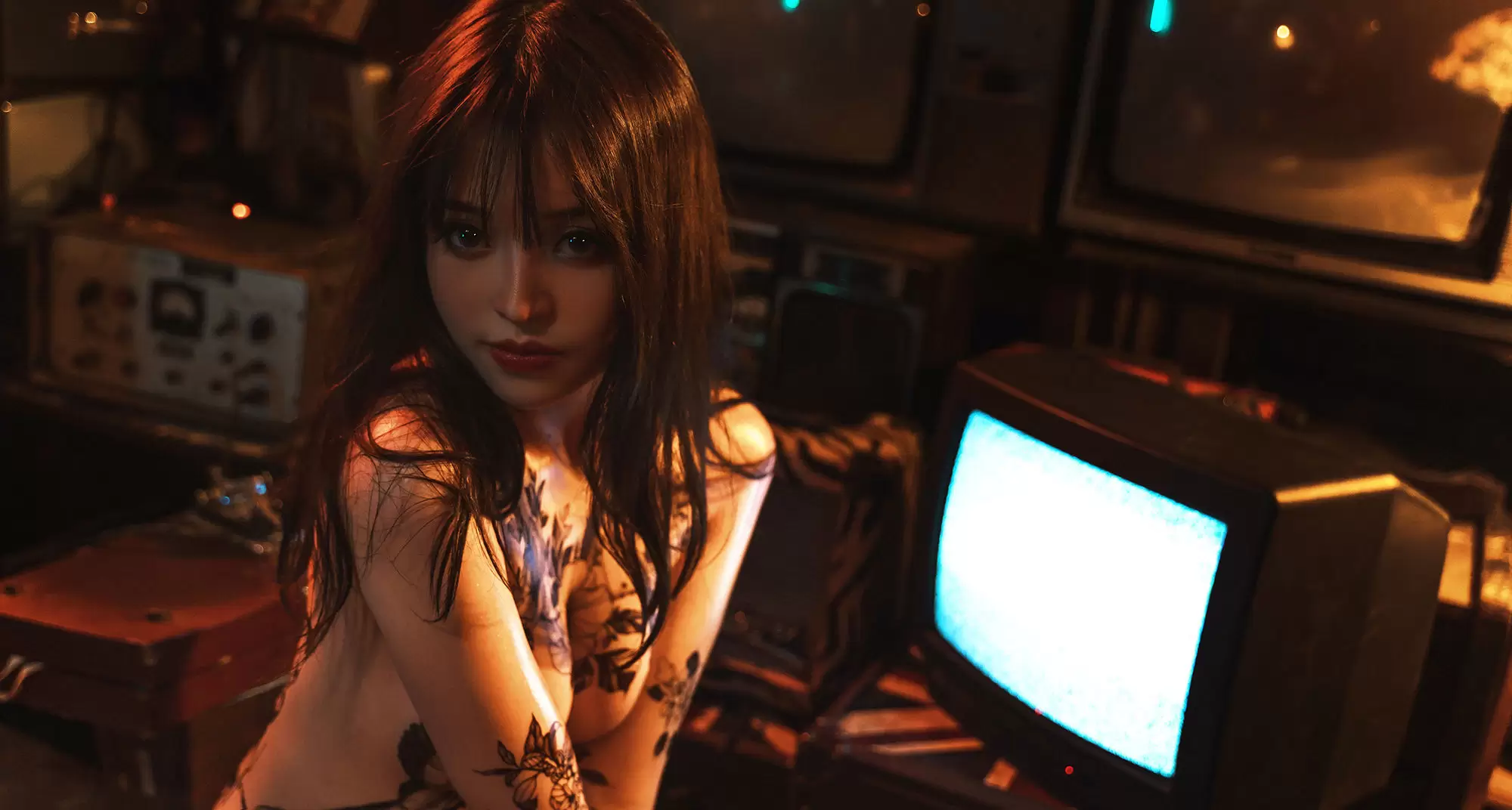 草莓味的奈奈兔 – 古董店的木偶 [24P] - 秀人网免费无水印在线套图写真