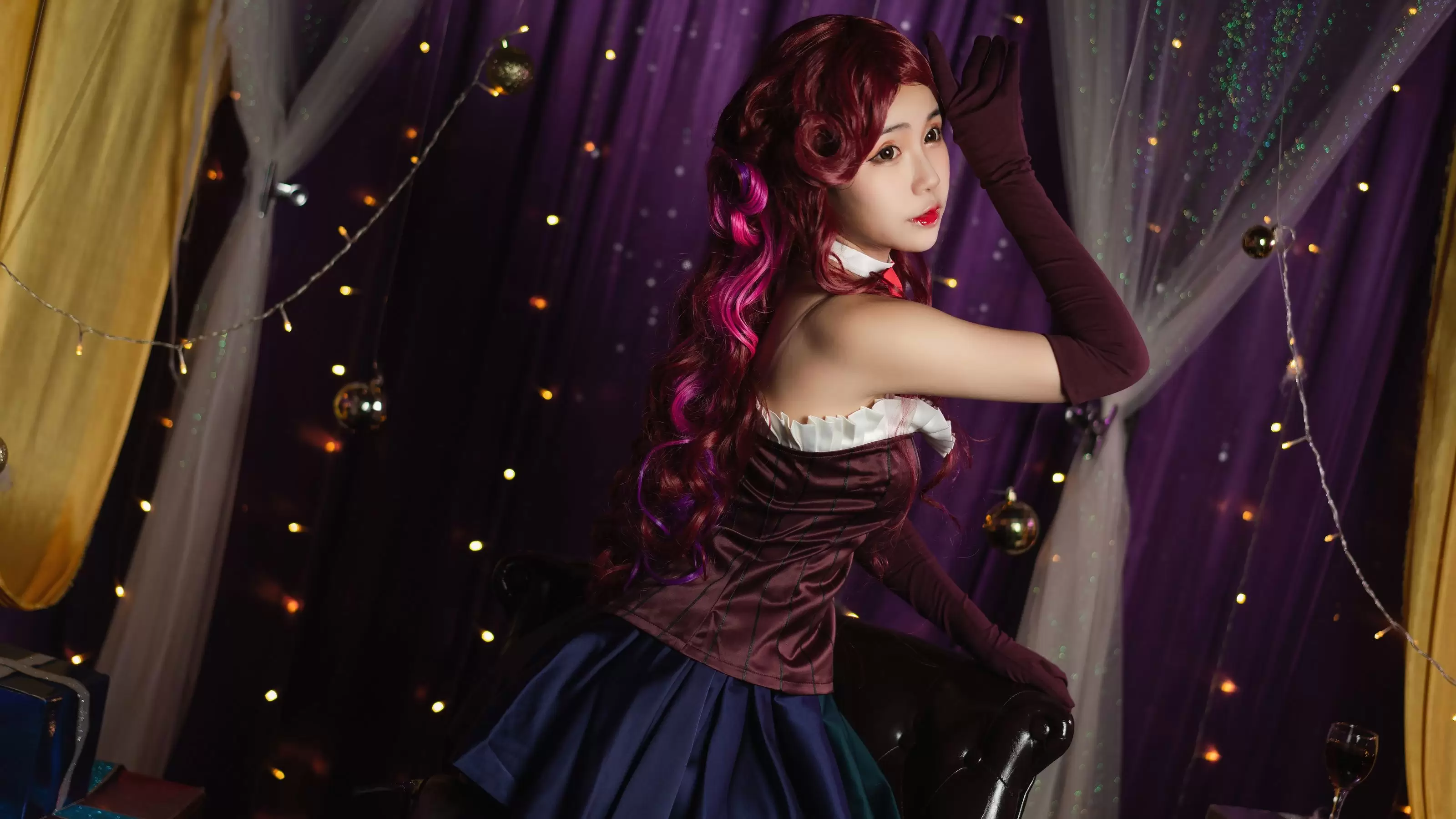 The Vagrant Cosplay Album – Joean-夜夜《舞女》 [20P] - 秀人网免费无水印在线套图写真