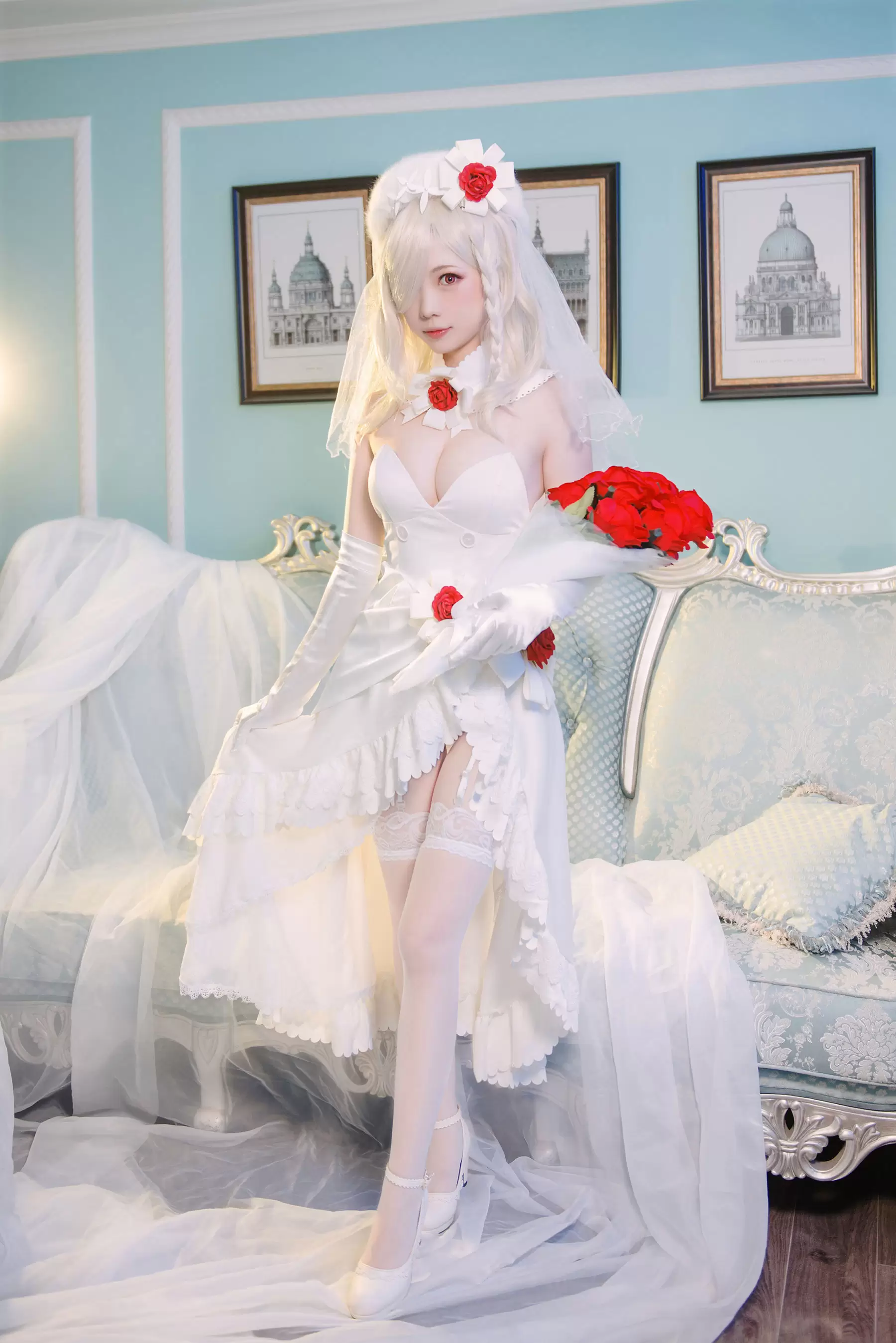 大胸萌妹妖少you1 – G36C [9P] - 秀人网免费无水印在线套图写真