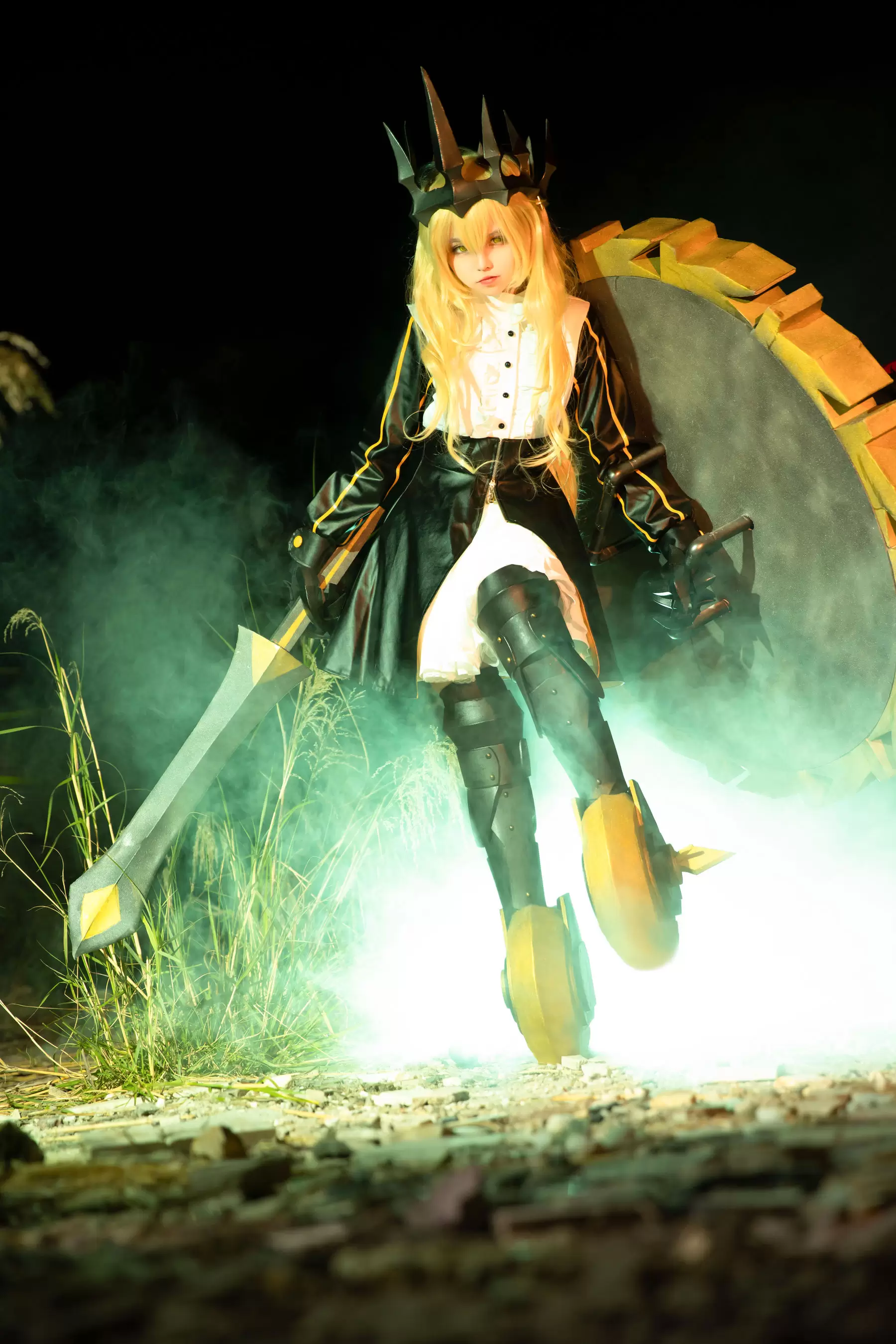 动漫博主G44不会受伤 – 战轮妖精 [20P] - 秀人网免费无水印在线套图写真