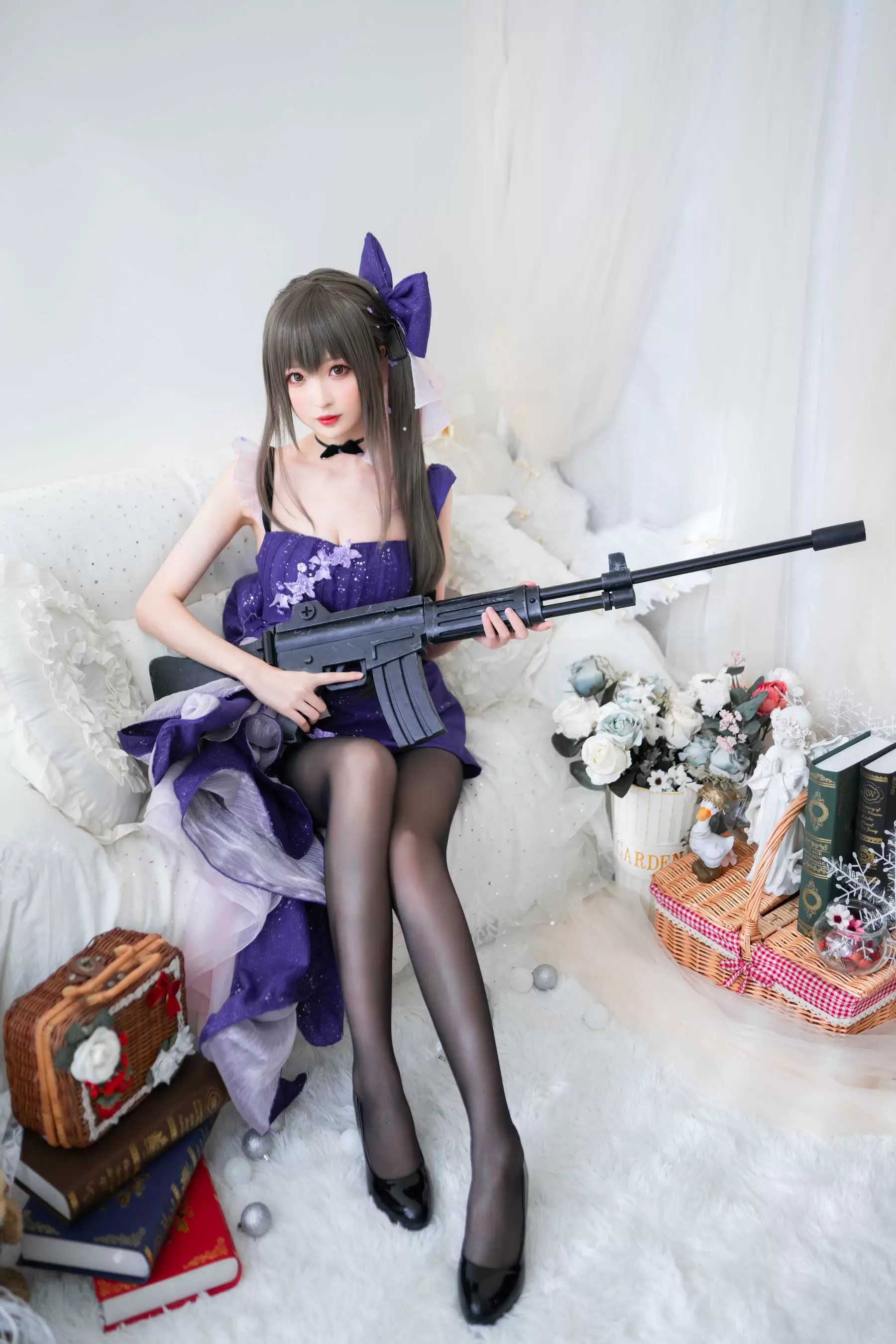 Coser小姐姐南宫 – K2 [21P] - 秀人网免费无水印在线套图写真