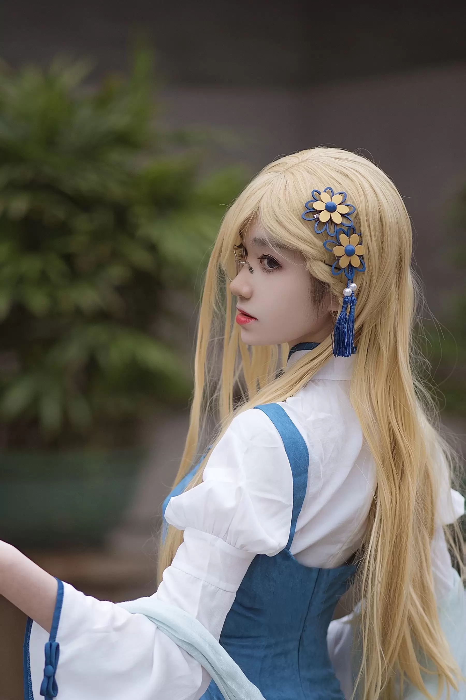 动漫博主南桃Momoko CZ52琉璃唐 [10P] - 秀人网免费无水印在线套图写真