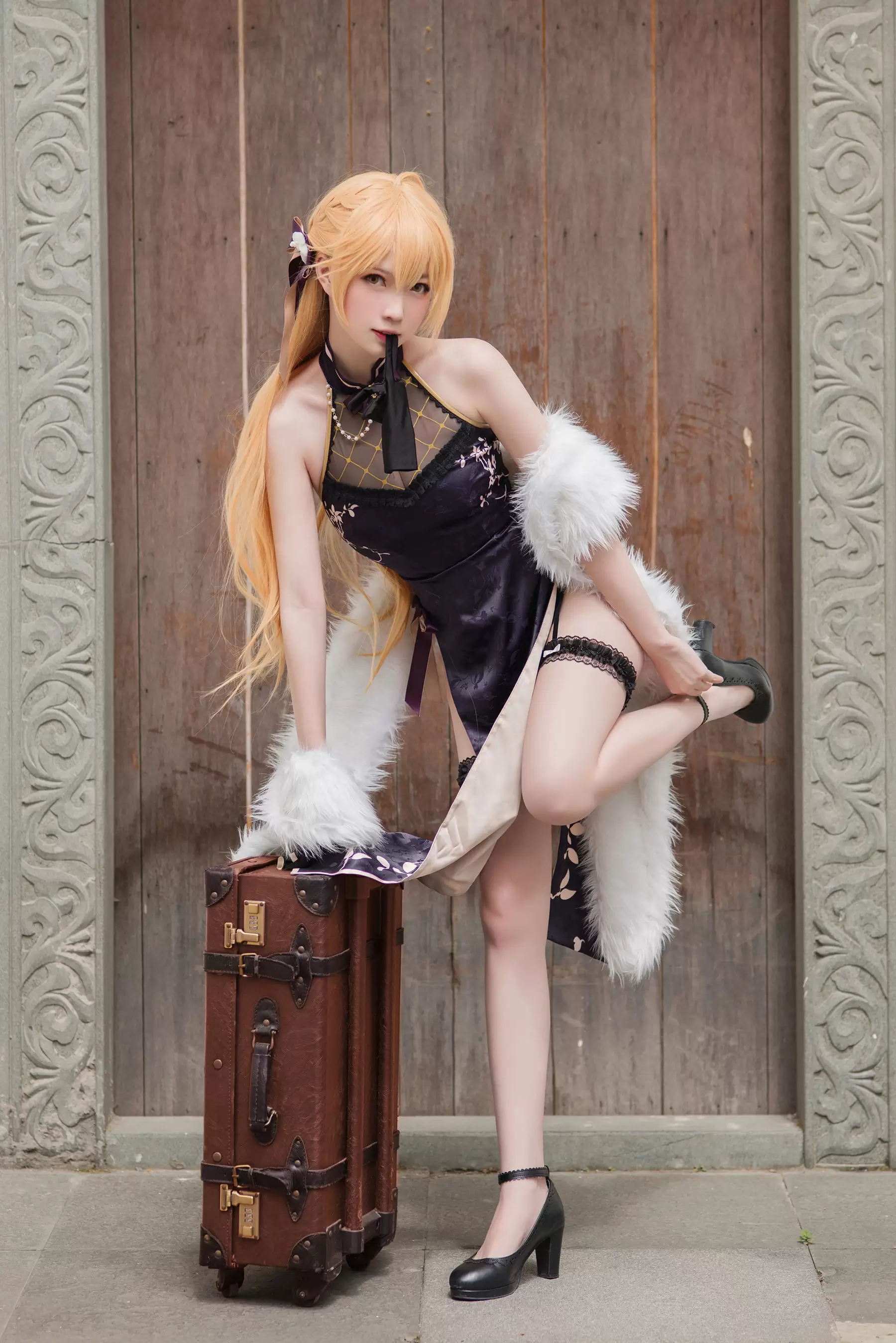 大胸萌妹妖少you1 – OTs-14 [8P] - 秀人网免费无水印在线套图写真