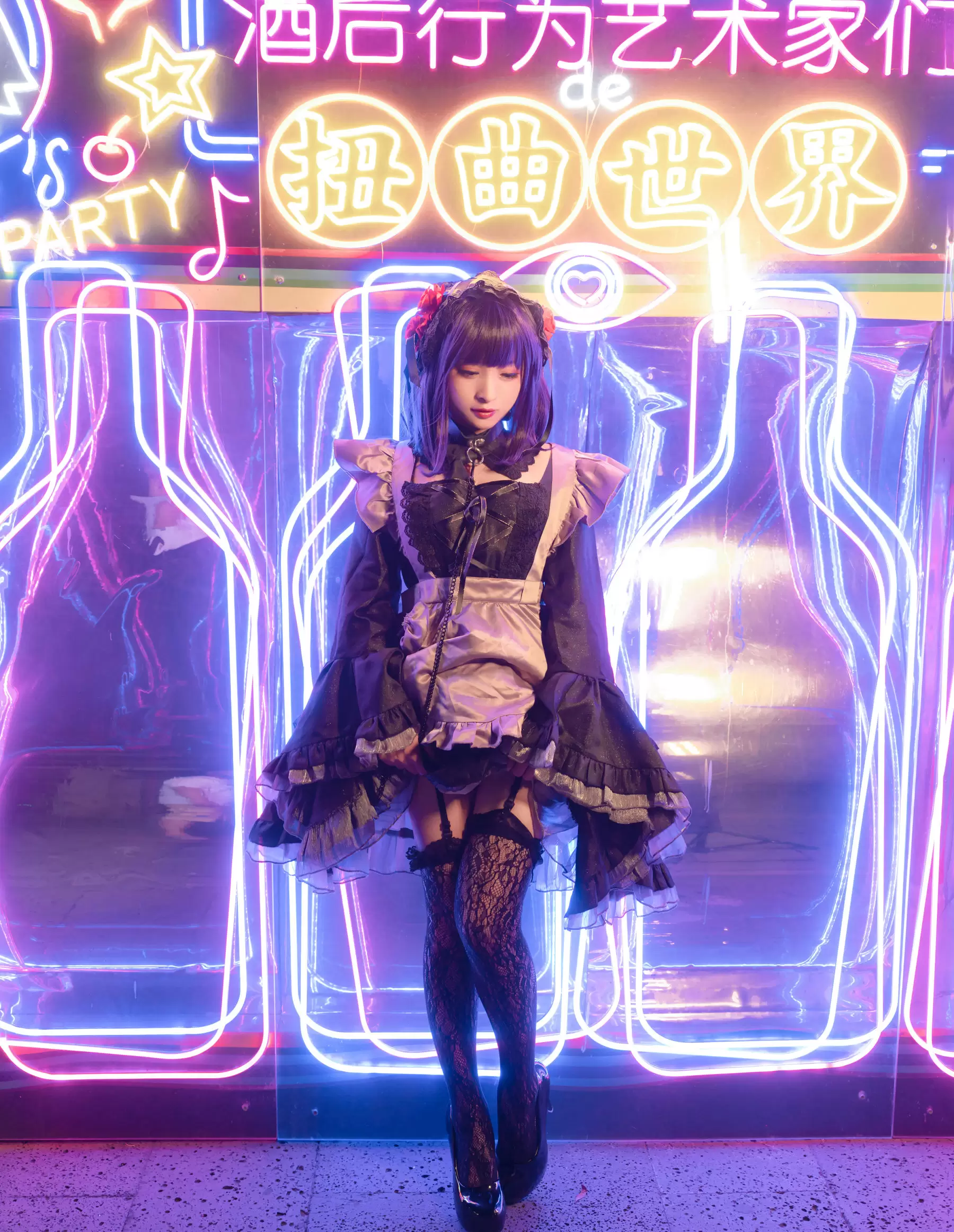 动漫博主九九八XY – 小雫 [15P] - 秀人网免费无水印在线套图写真