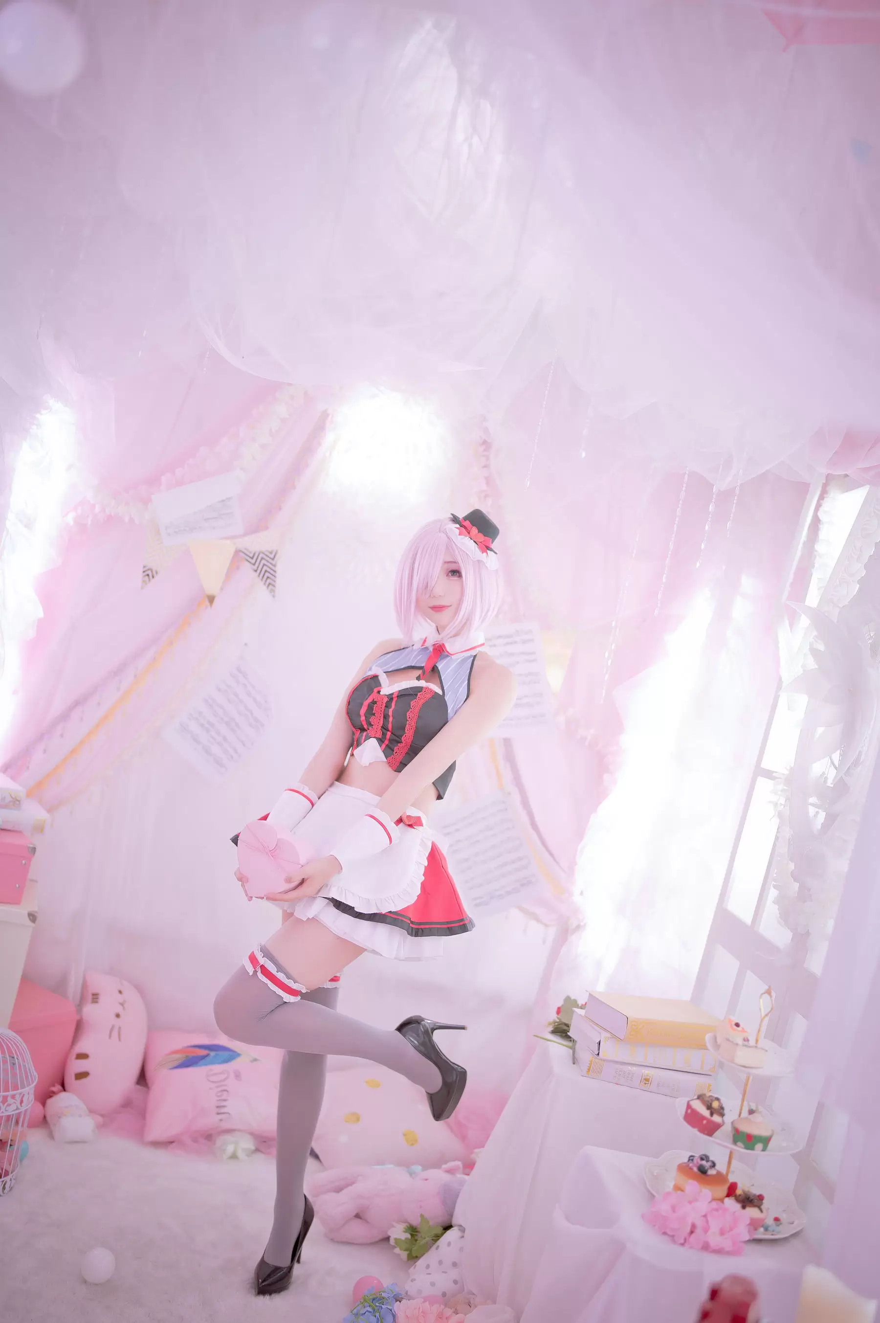 周叽是可爱兔兔 – 玛修情人节 [24P] - 秀人网免费无水印在线套图写真