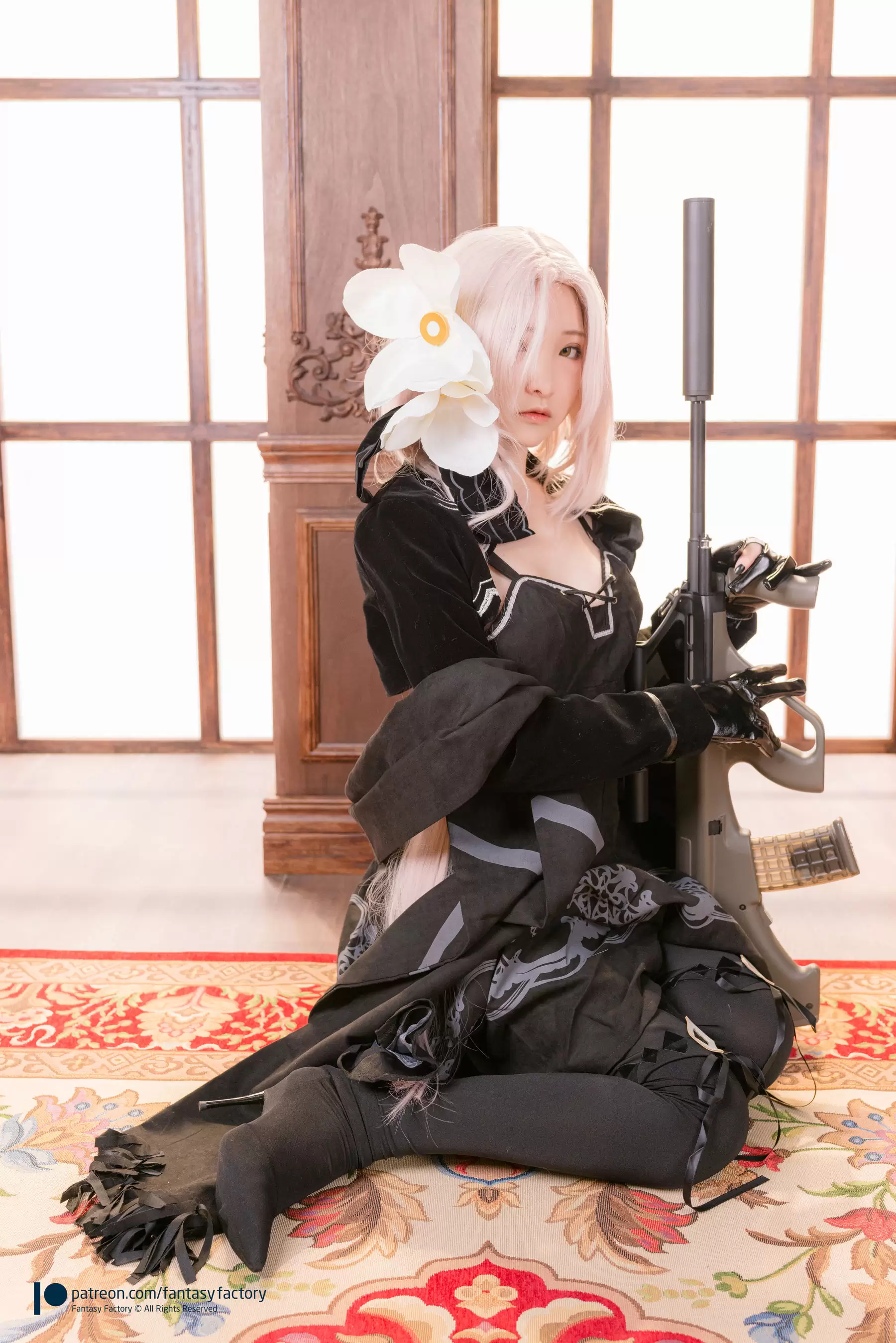 [Cosplay写真] 小丁 《Fantasy Factory》 – 2020.06 护士 死库水 [100P] - 秀人网免费无水印在线套图写真