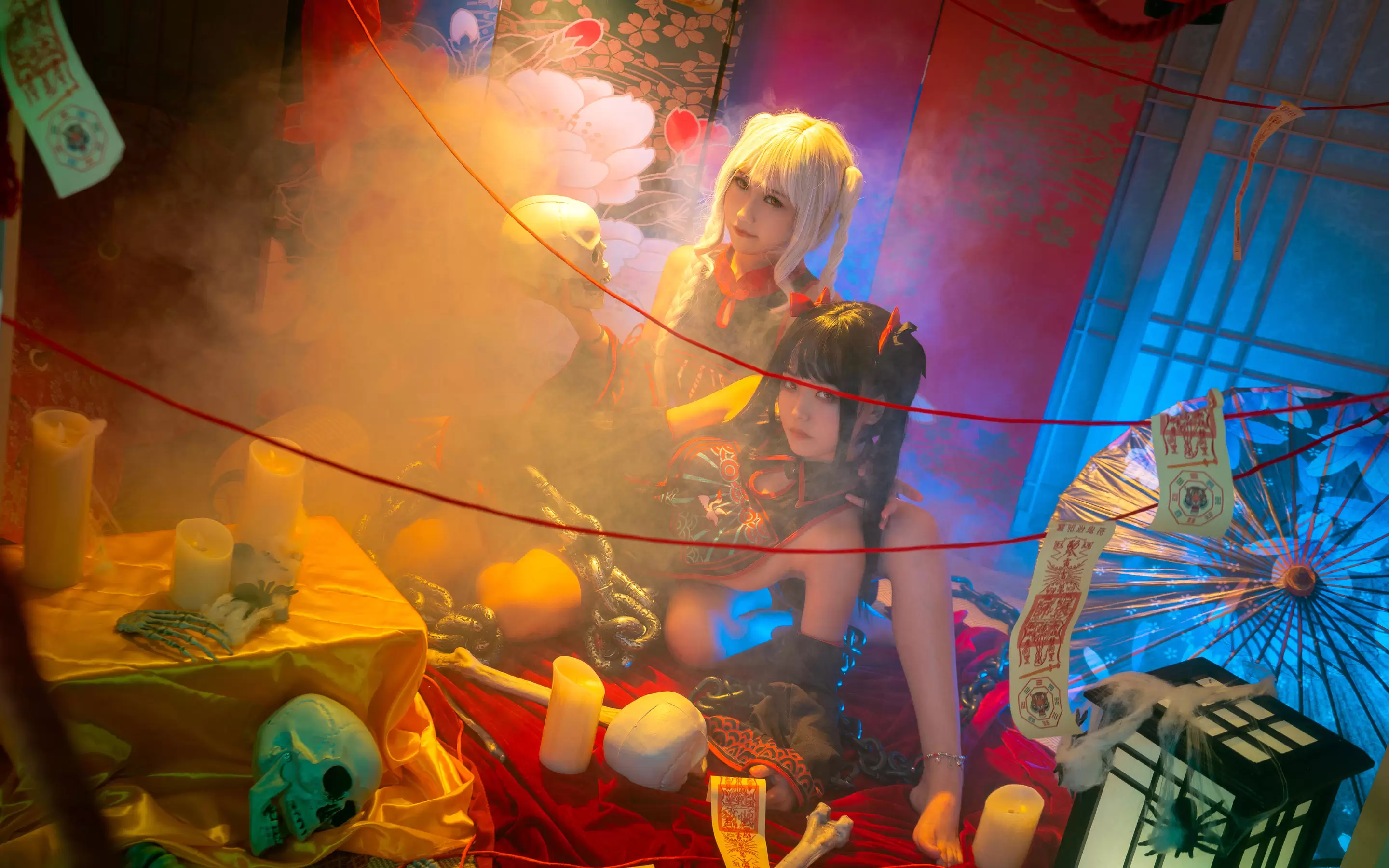 动漫博主lovely呆玄 – 双人僵尸 [33P] - 秀人网免费无水印在线套图写真