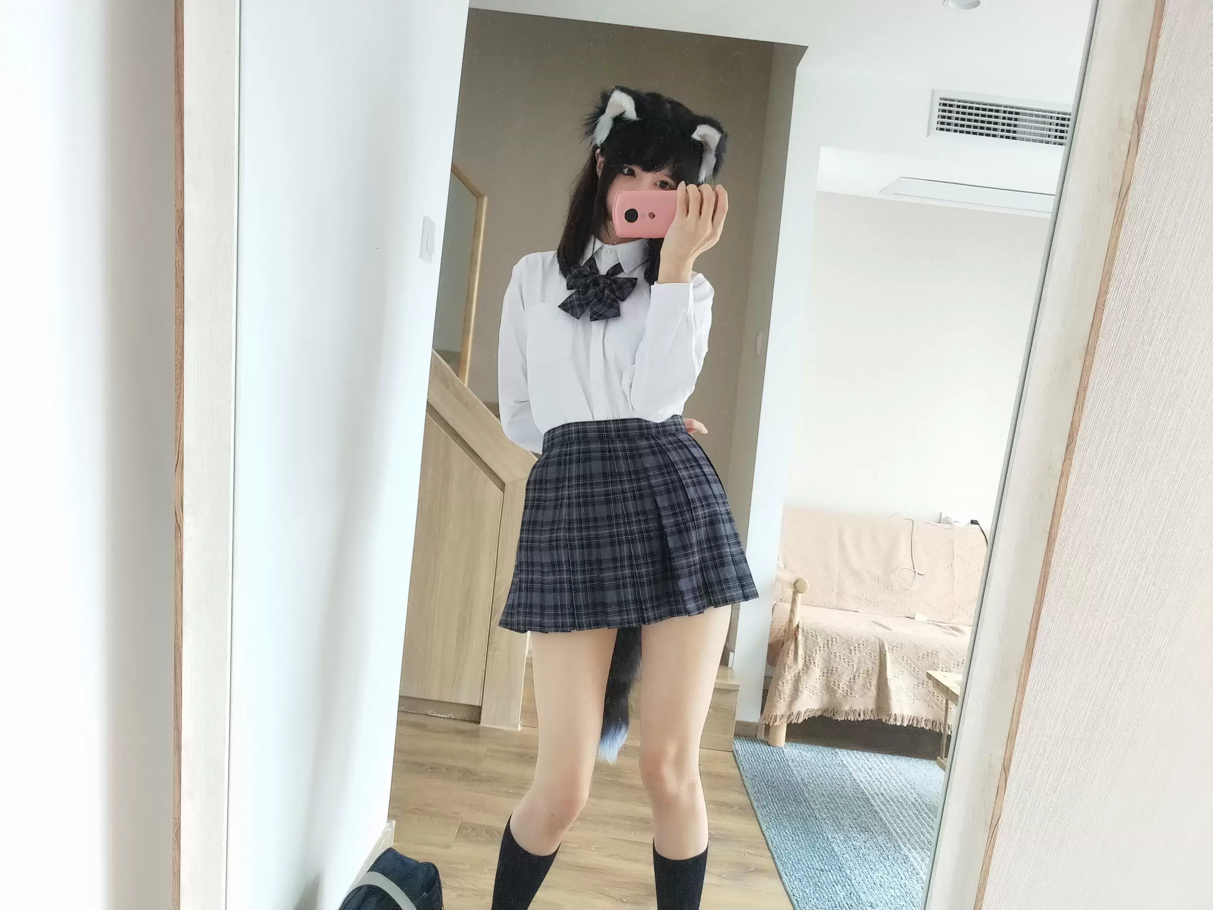 NAGISA魔物喵[fantia] – かわいい転校生 [25P] - 秀人网免费无水印在线套图写真