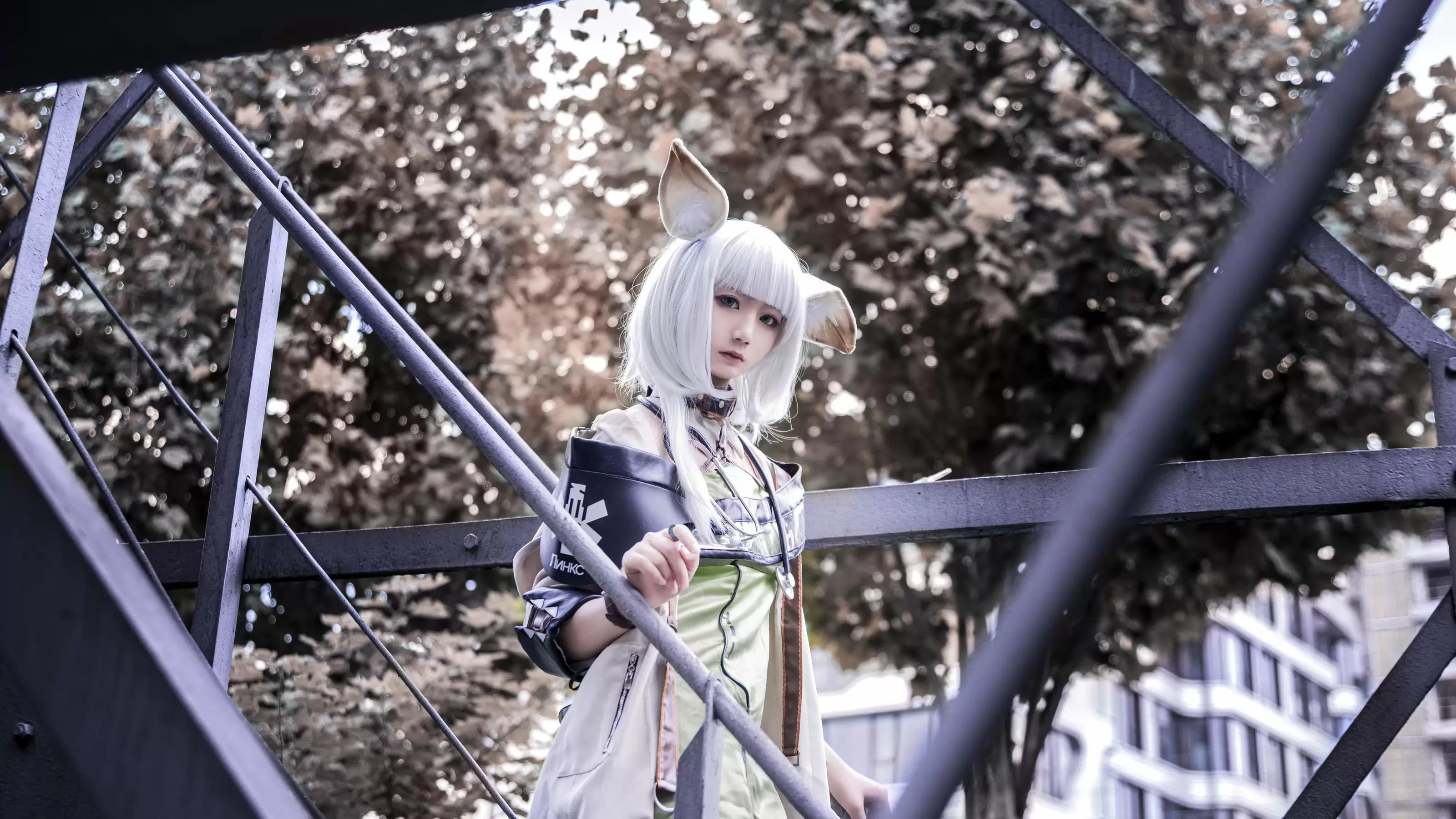 动漫博主弦音sic – 明日方舟 [9P] - 秀人网免费无水印在线套图写真