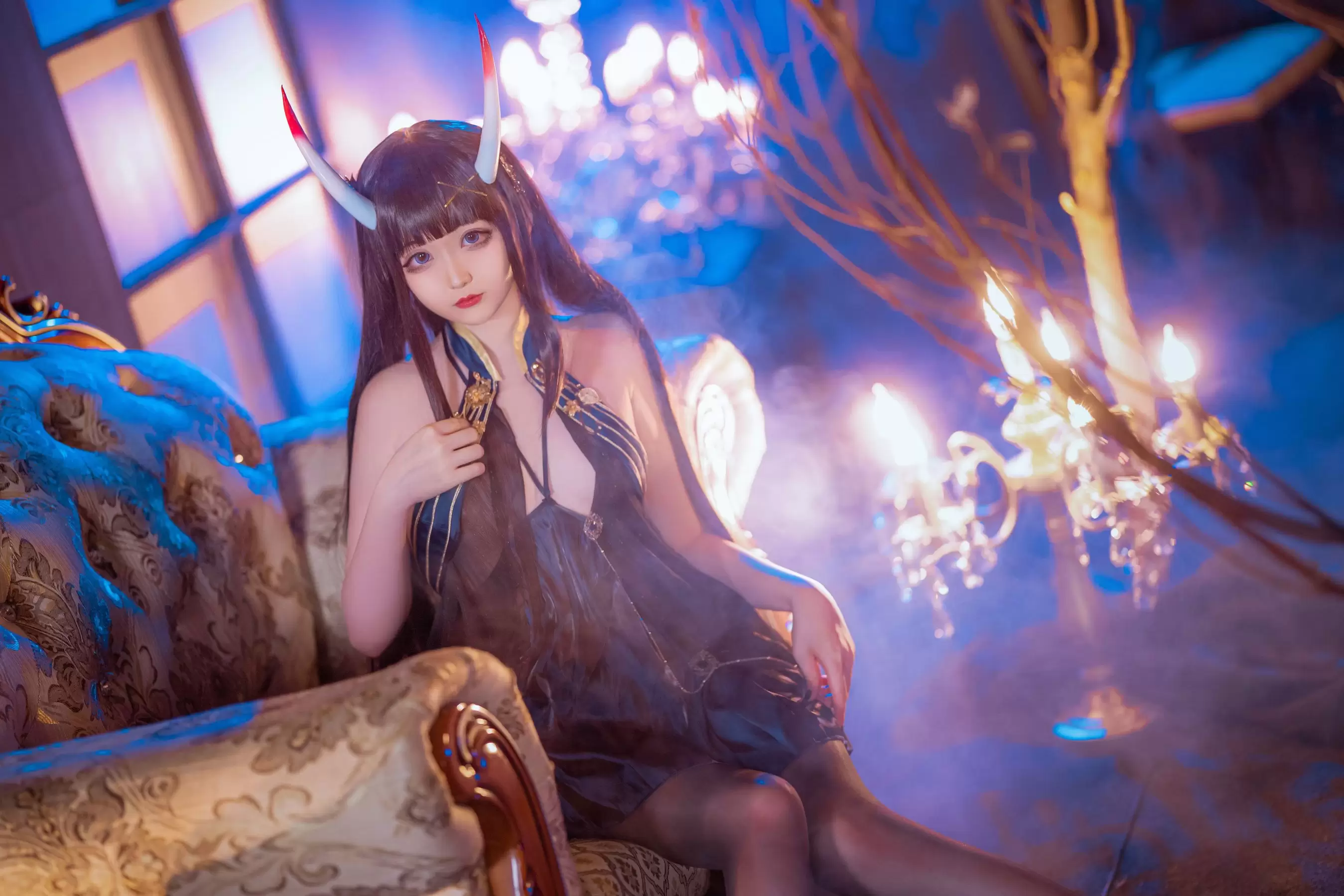 Sayako – 能代夜饗の絶園 [78P] - 秀人网免费无水印在线套图写真