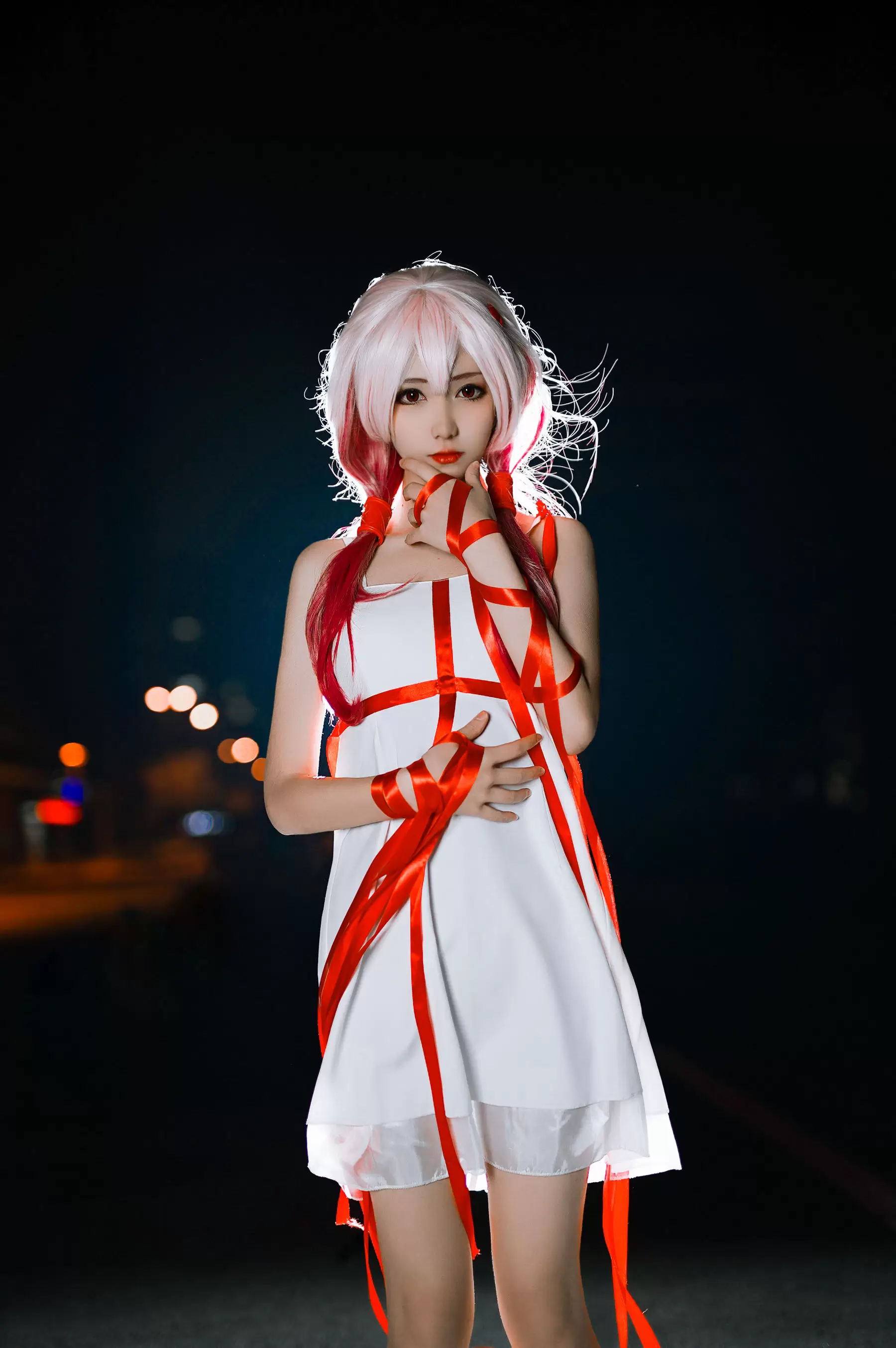 动漫博主南桃Momoko – 楪祈白裙 [9P] - 秀人网免费无水印在线套图写真