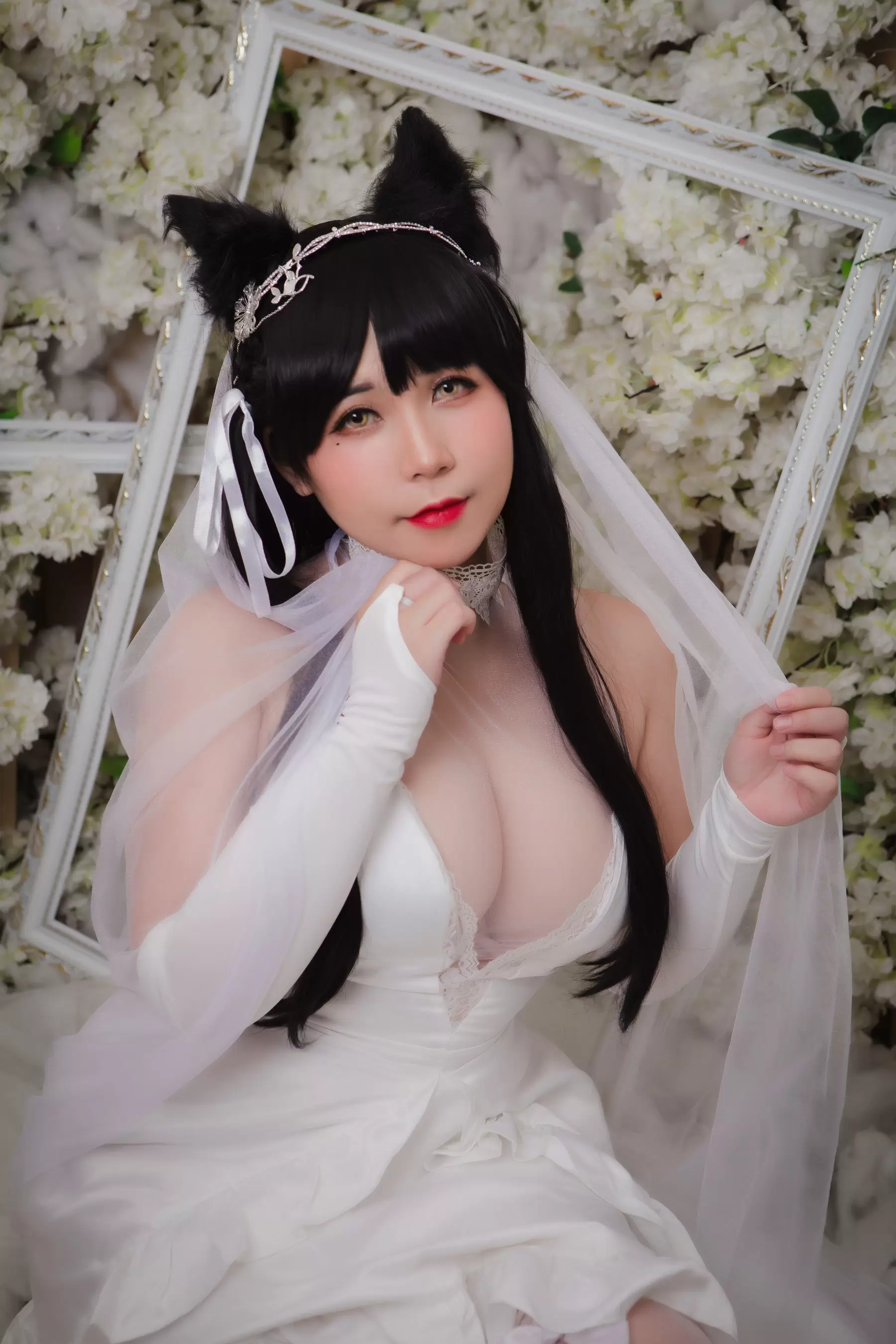 Uy Uy – Atago Wedding [32P] - 秀人网免费无水印在线套图写真