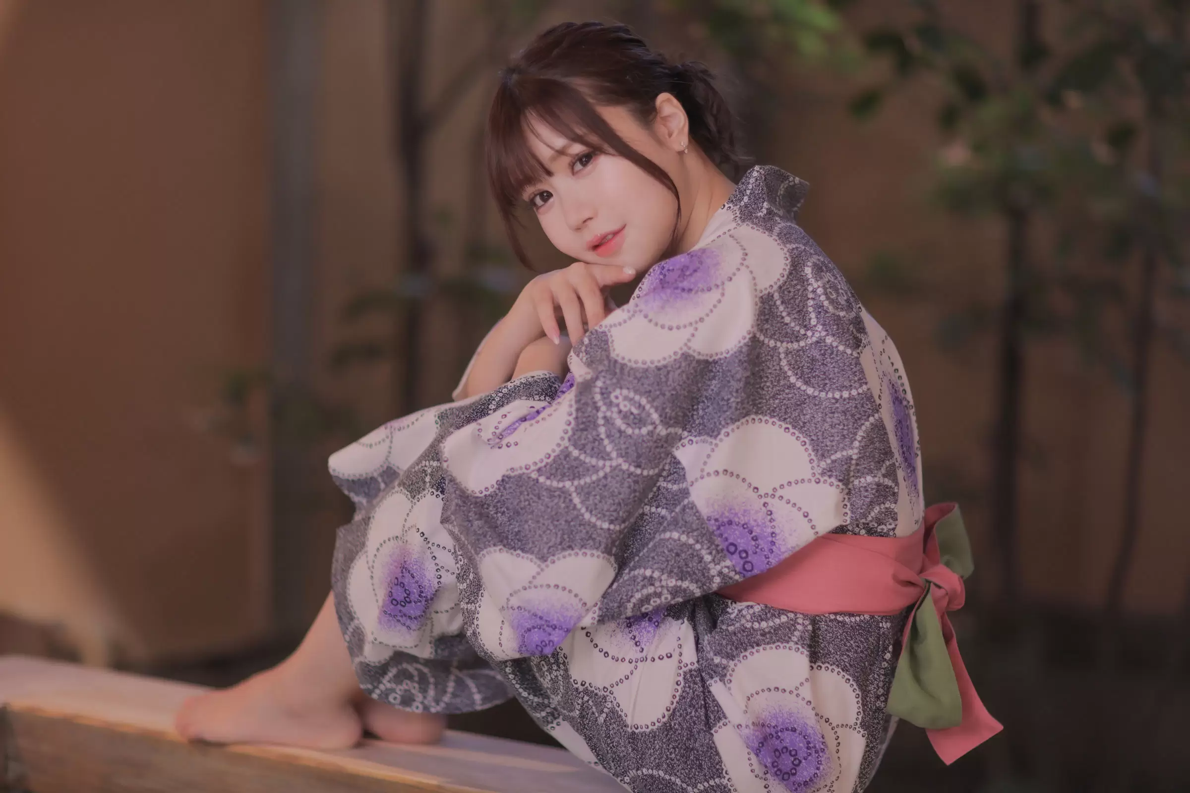 Mai Shirota 白田まい 白田まいと、貸切温泉と、濃厚接触 [280P] - 秀人网免费无水印在线套图写真