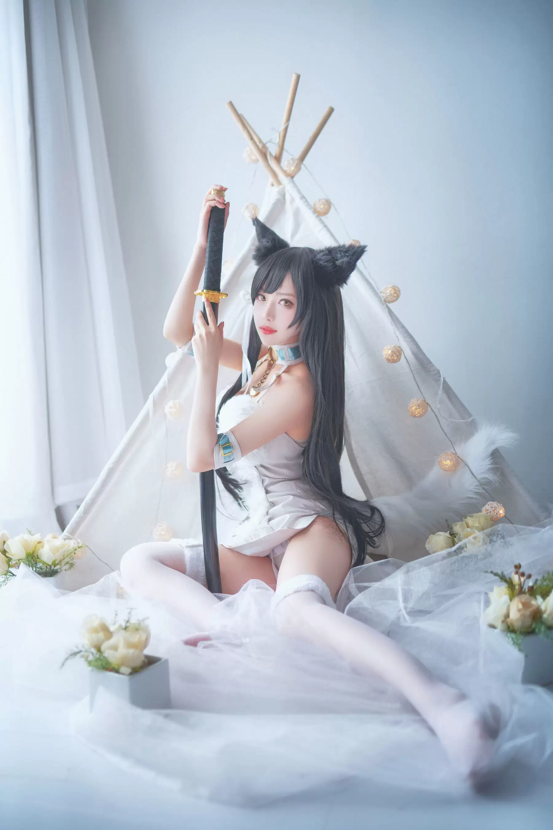 [萝莉COS] Shika小鹿鹿 – 爱宕 同人福利 [28P] - 秀人网免费无水印在线套图写真