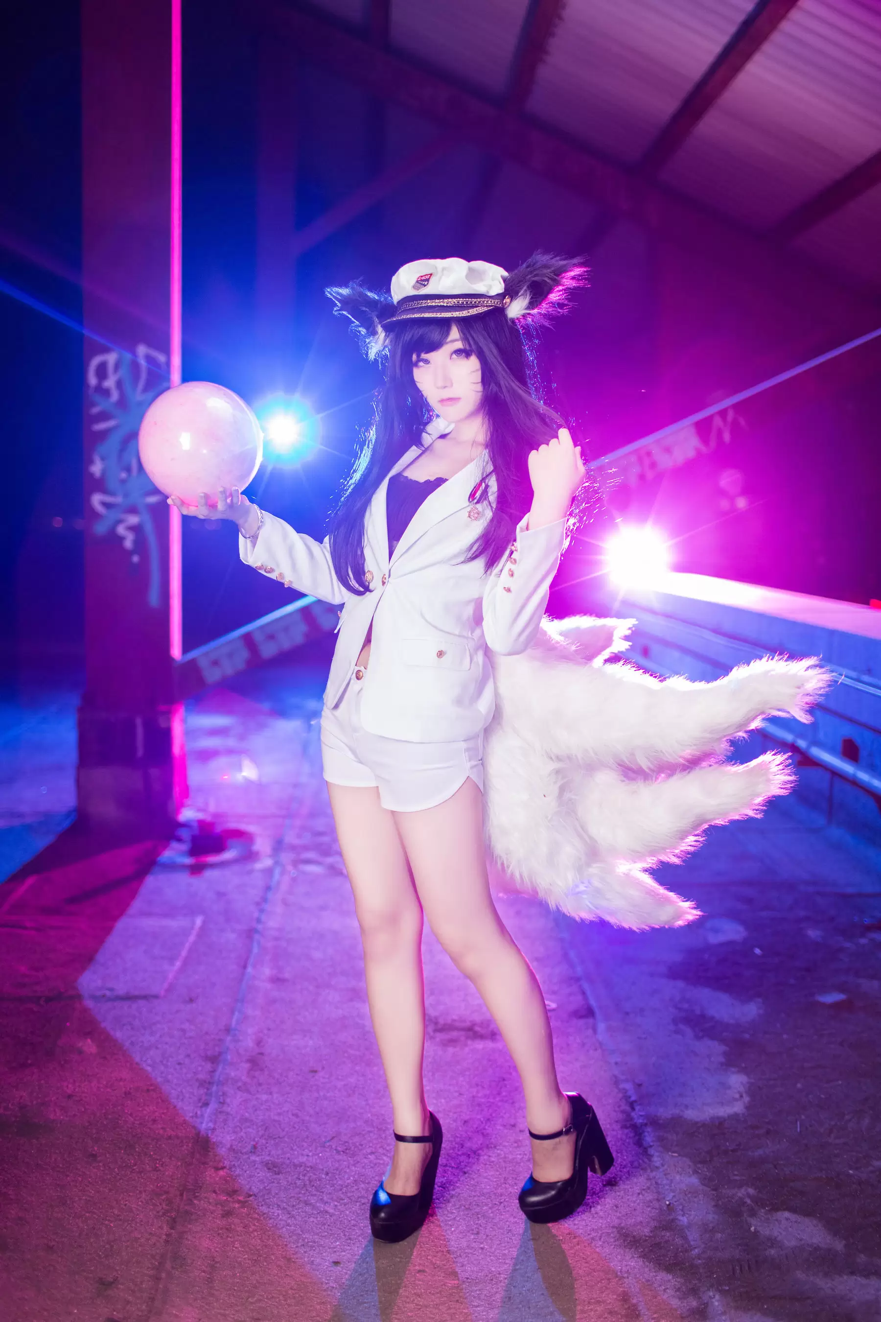 动漫博主浅野菌子 – 英雄联盟 九尾妖狐阿狸 [7P] - 秀人网免费无水印在线套图写真