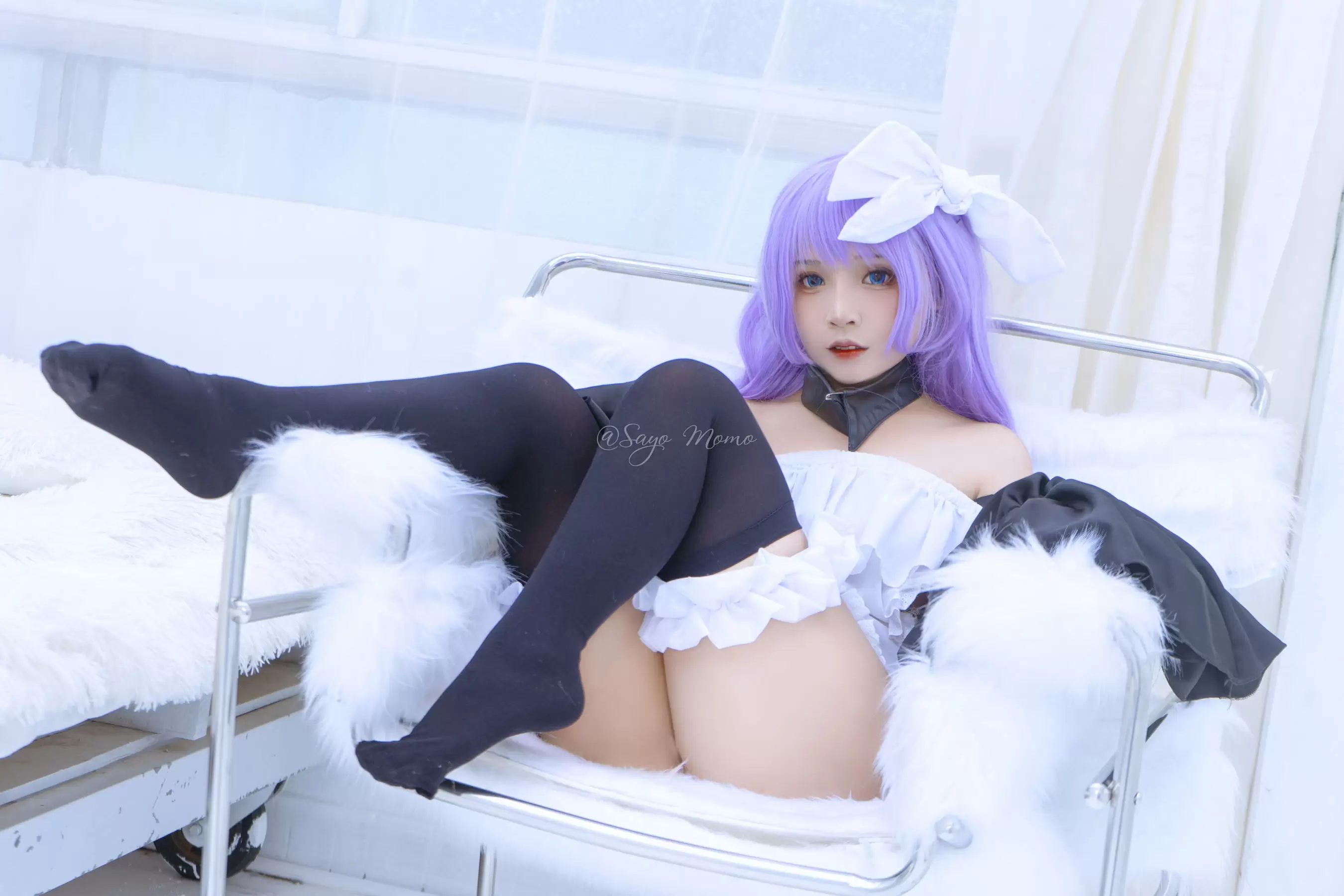 Sayo Momo – FGO Meltryllis Maid Art Ver [20P] - 秀人网免费无水印在线套图写真