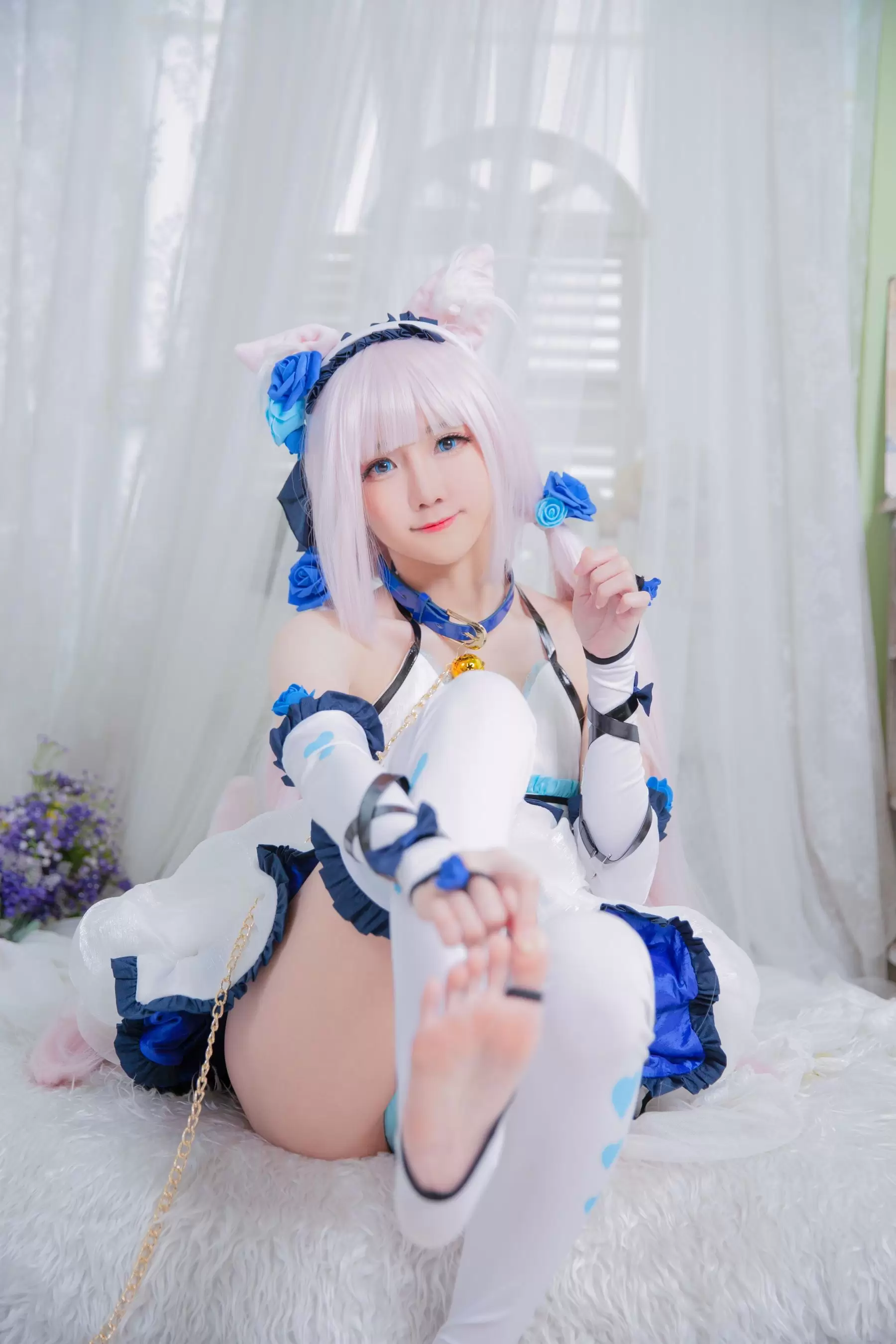 Sally Dorasnow – Nekopara Vanilla Lingerie [40P] - 秀人网免费无水印在线套图写真