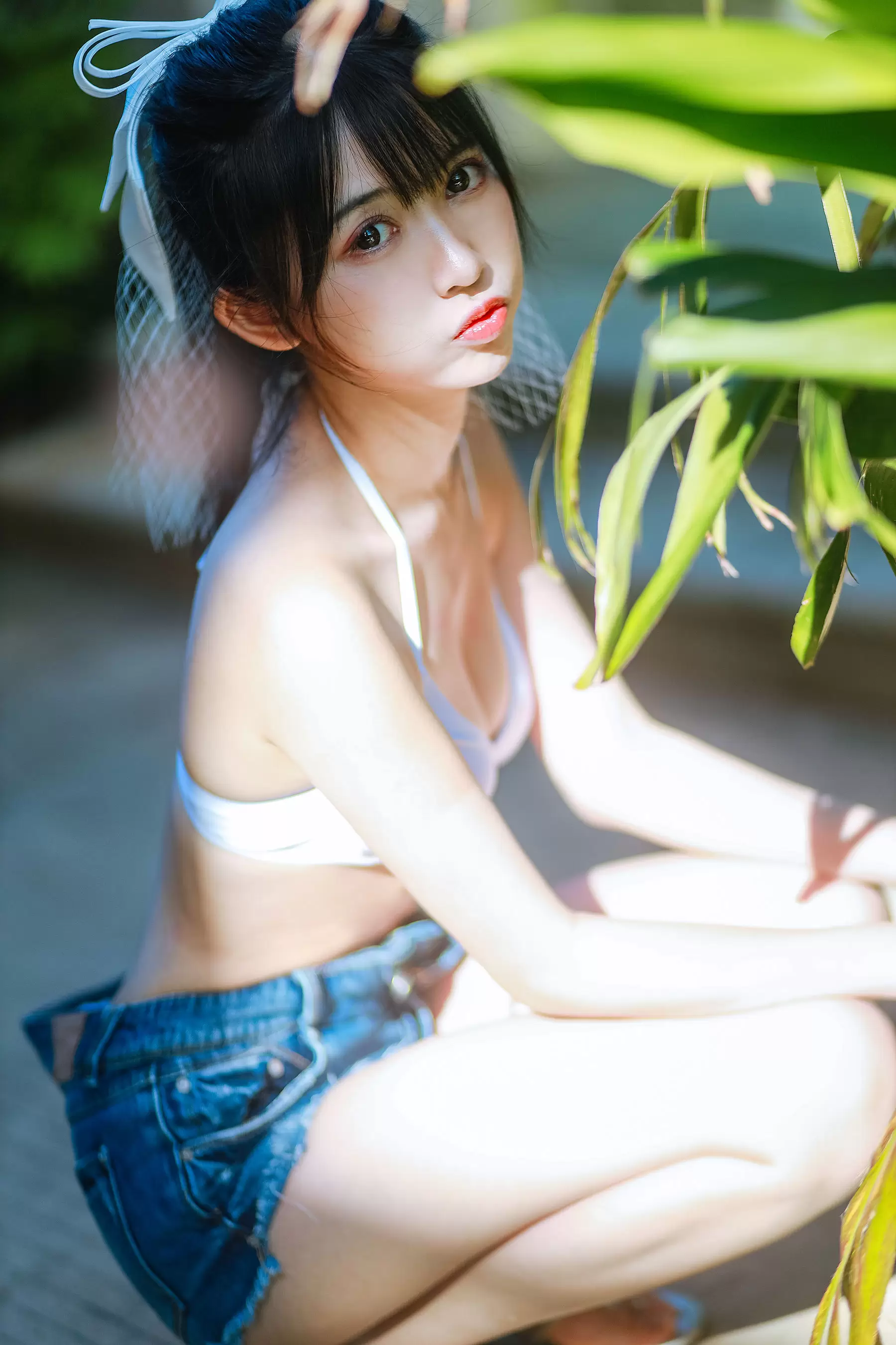 超人气Coser鳗鱼霏儿 – 海边 [23P] - 秀人网免费无水印在线套图写真