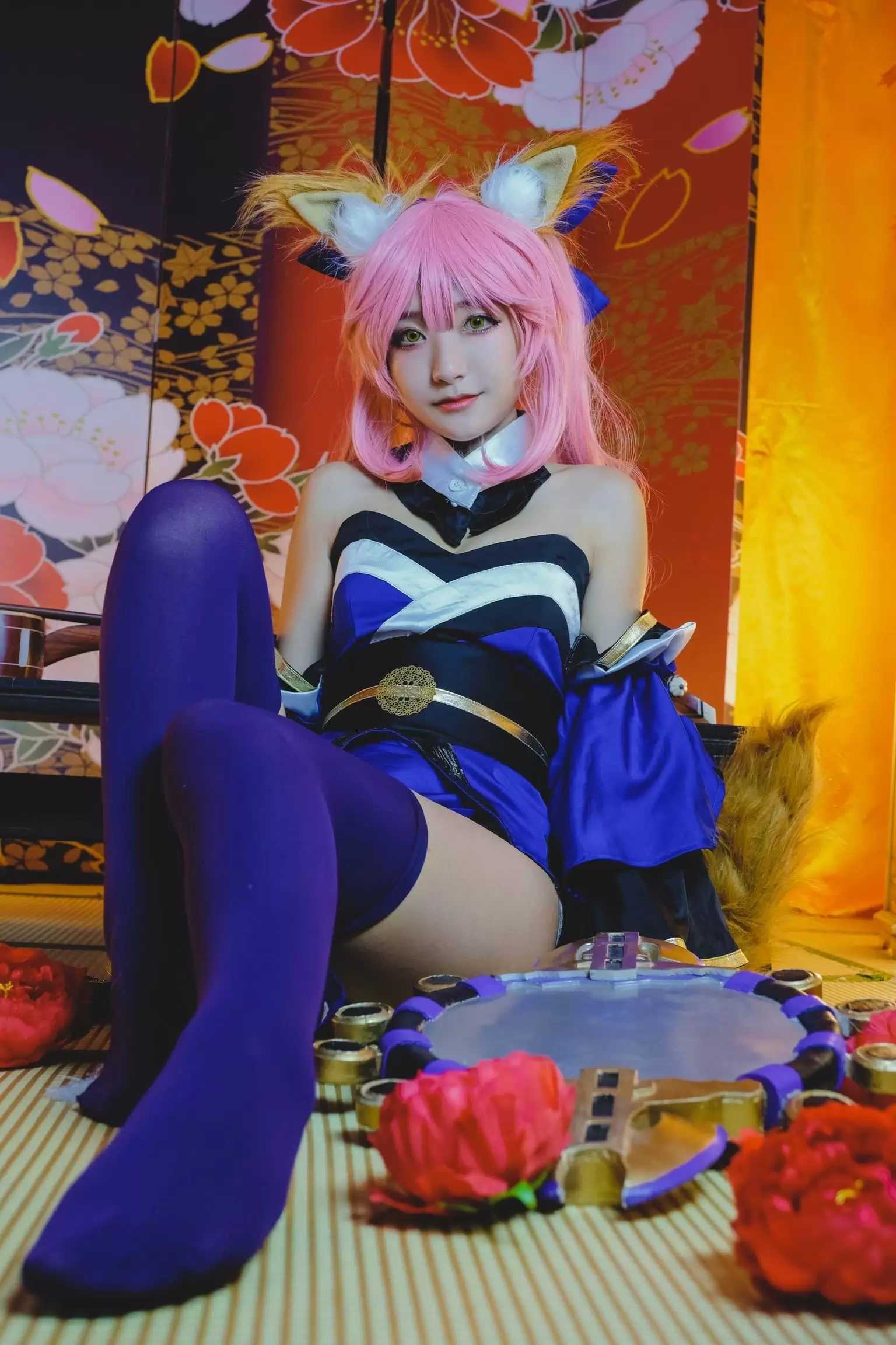 Roroki骷髅姫 – 玉藻の前 [23P] - 秀人网免费无水印在线套图写真