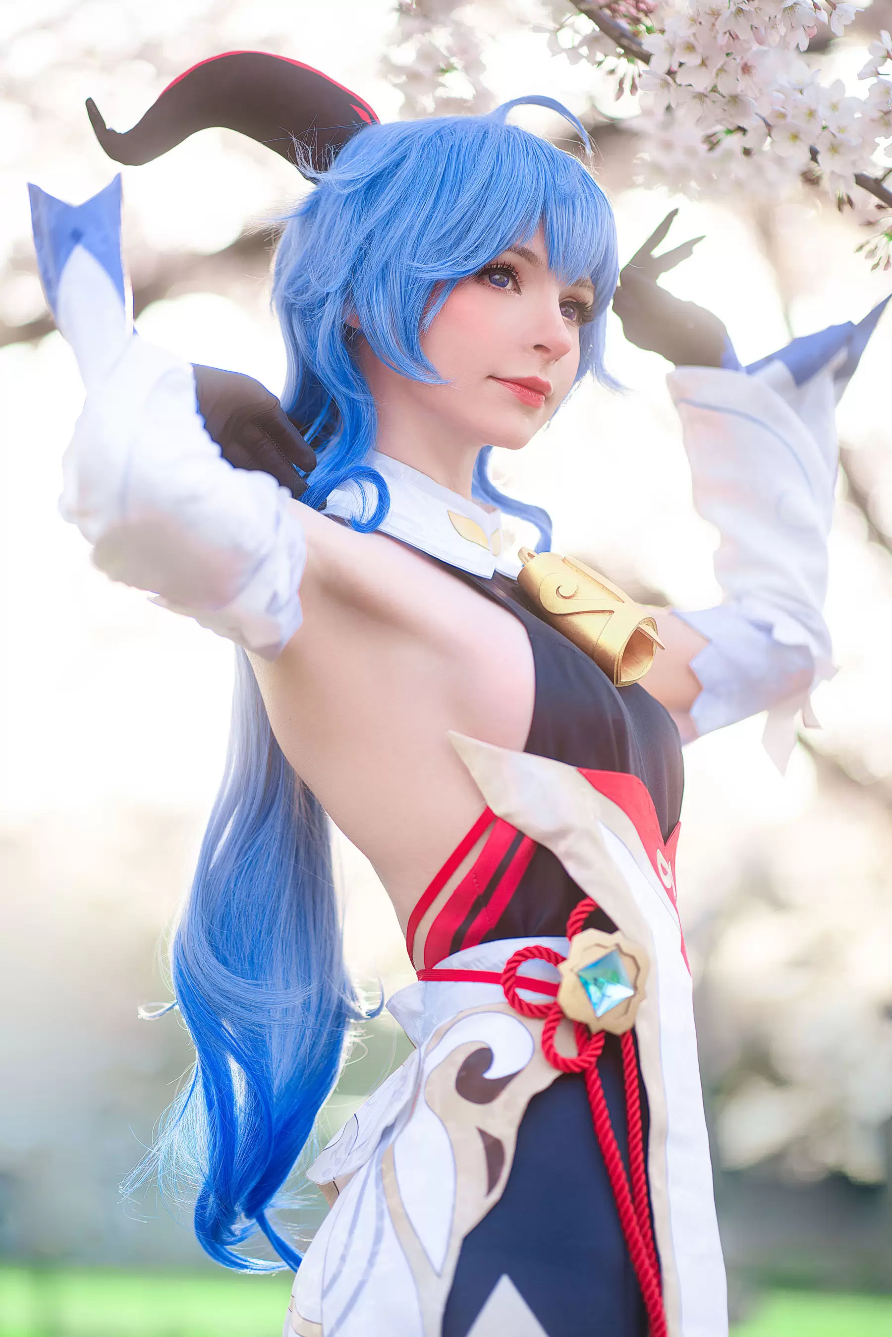 Peach milky – Ganyu [40P] - 秀人网免费无水印在线套图写真