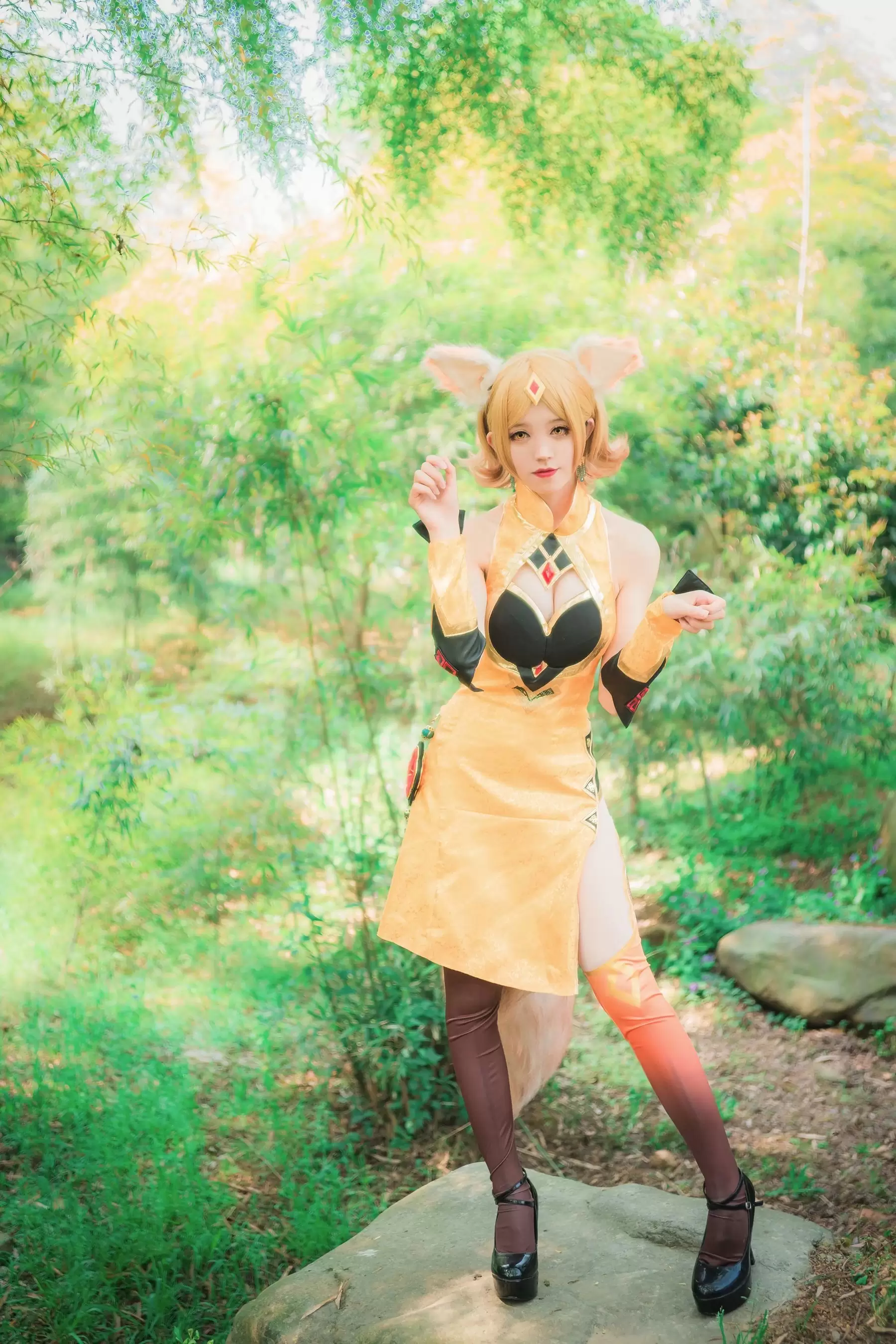 Coser__KETTOE – 王者荣耀 妲己 [9P] - 秀人网免费无水印在线套图写真