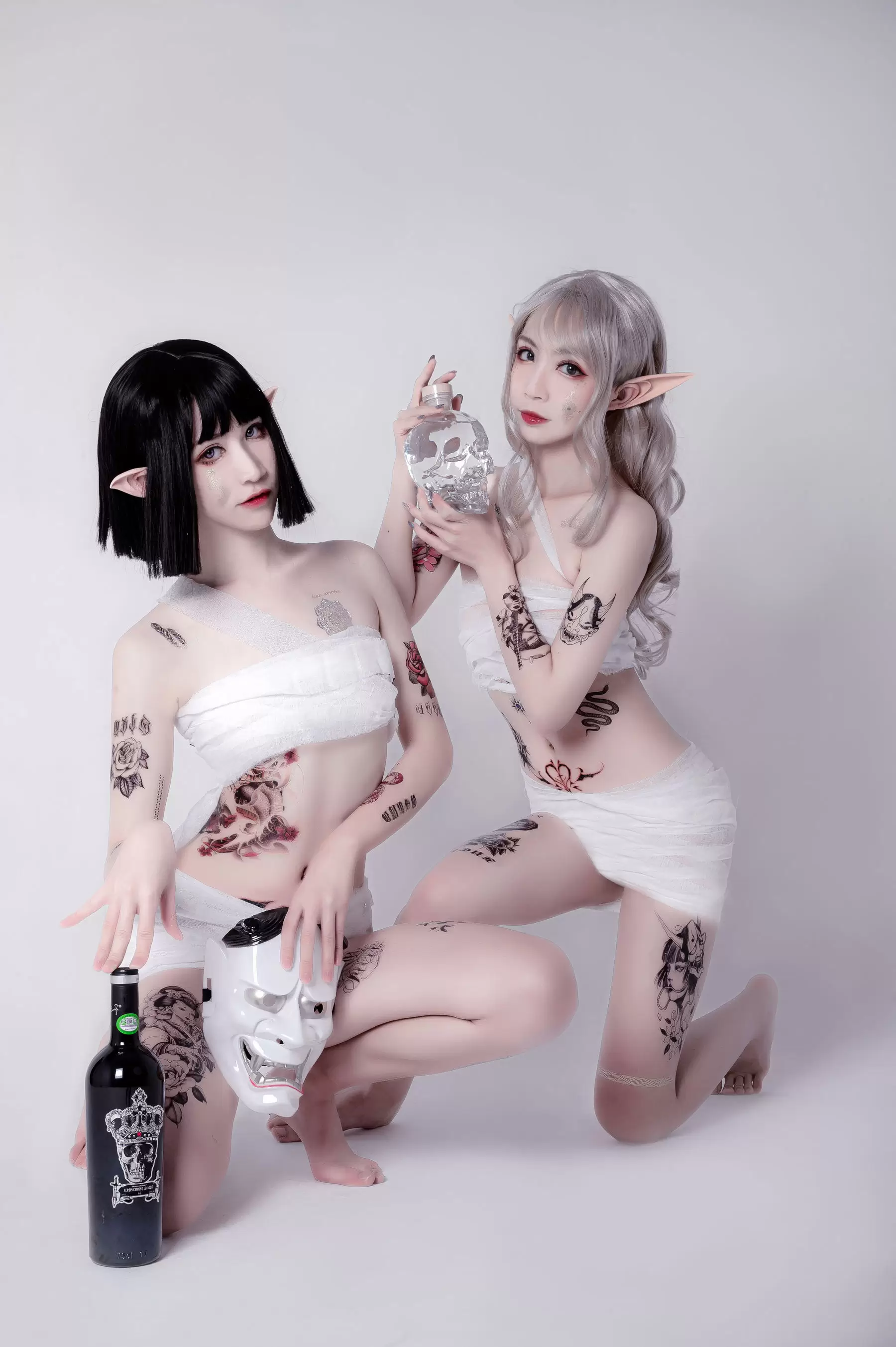 动漫博主阮邑_Fairy – 绑带和武士 [41P] - 秀人网免费无水印在线套图写真