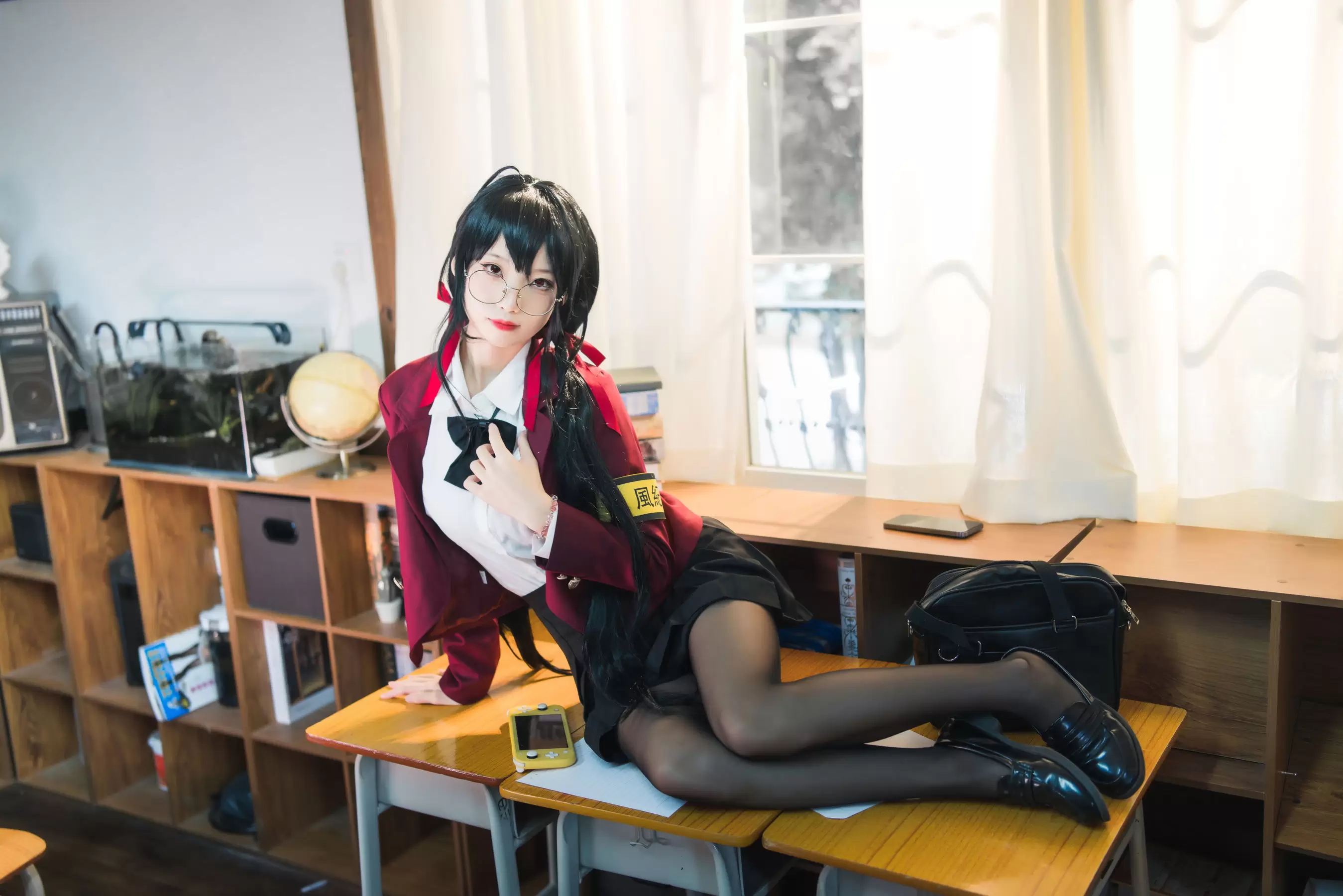 狐玖玖 – 碧蓝航线 大凤JK [20P] - 秀人网免费无水印在线套图写真