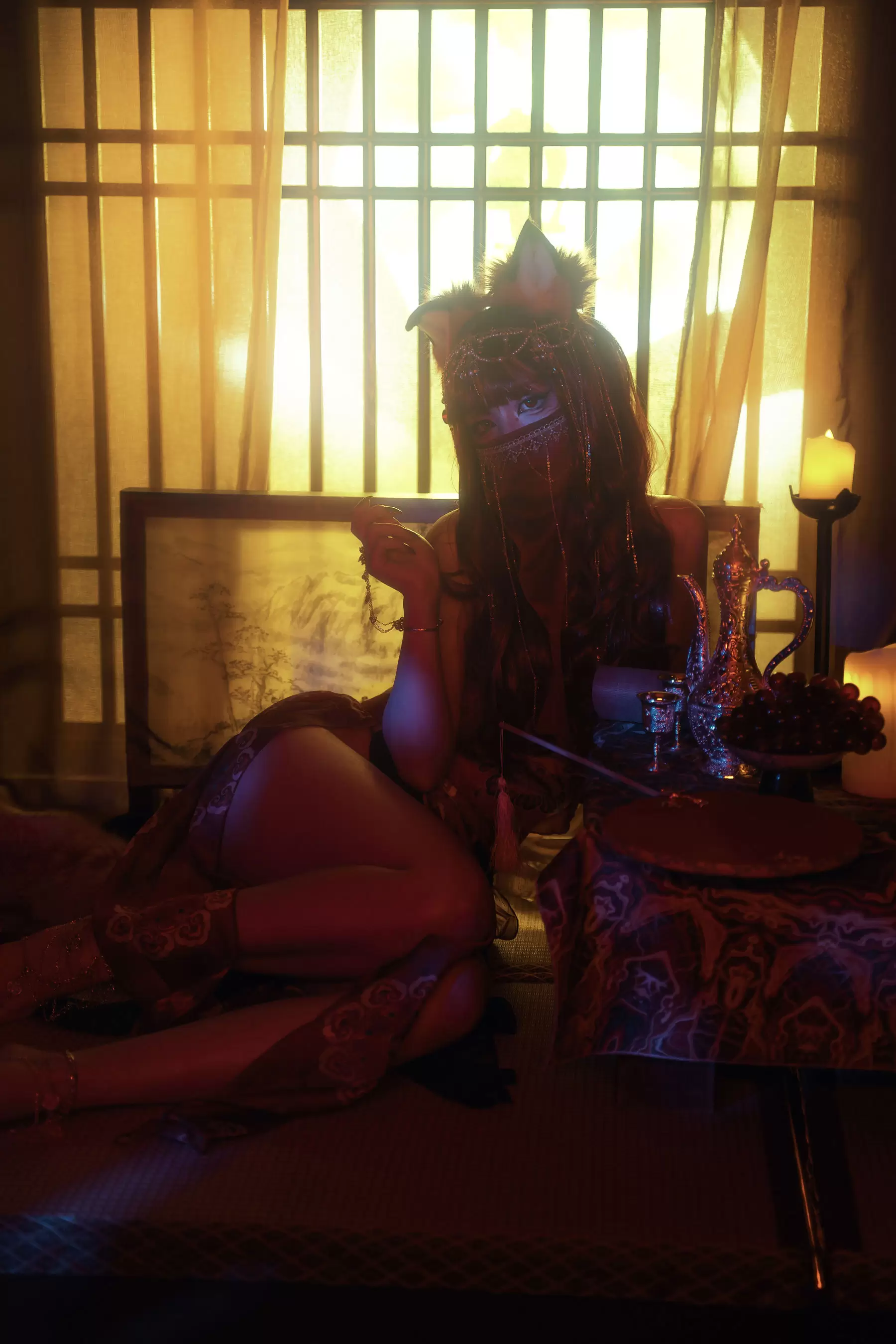 爆机少女喵小吉 – 狐妖・楚佩湘弦 [10P] - 秀人网免费无水印在线套图写真