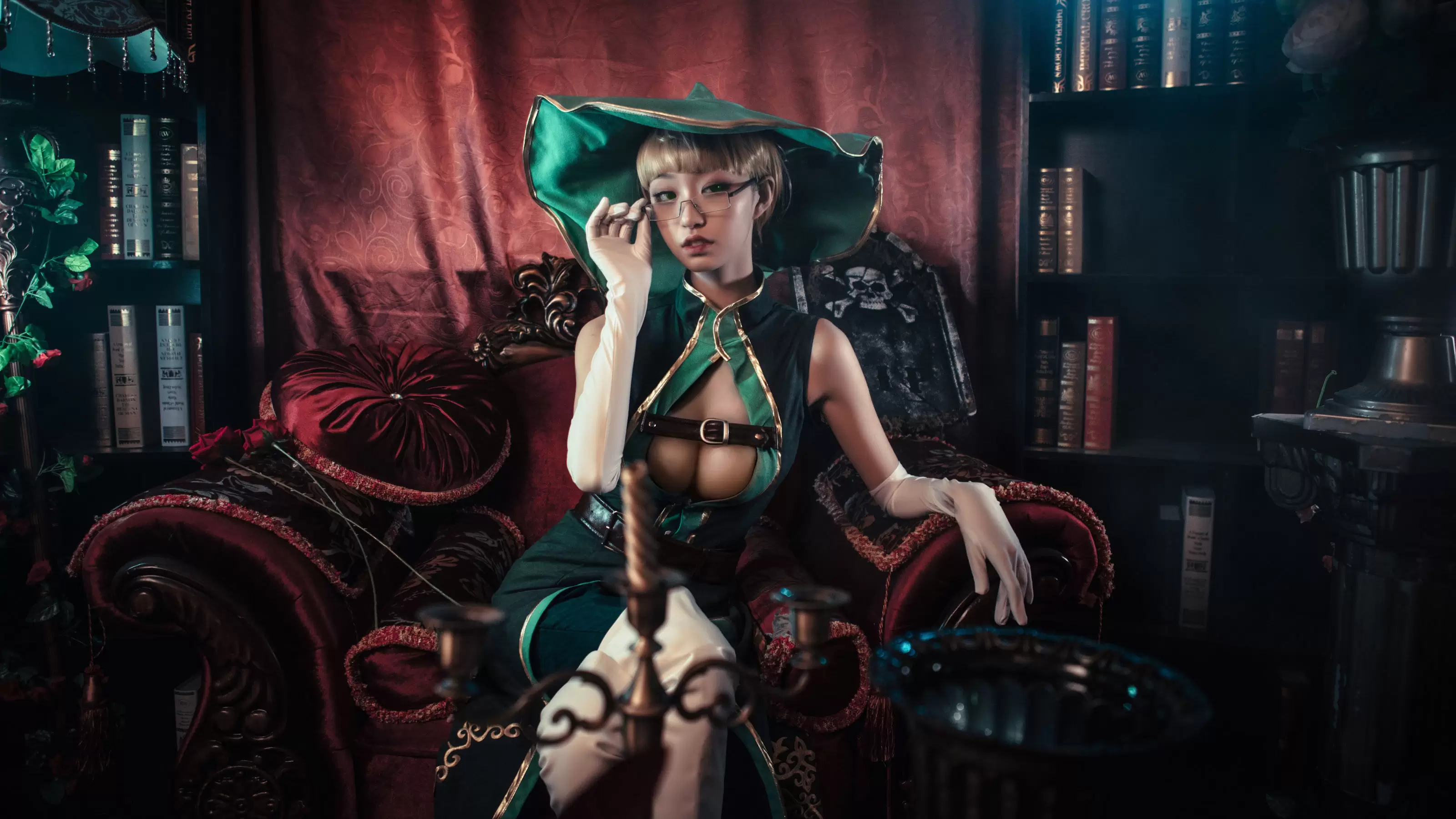 The Vagrant Cosplay Album – 沧霁桔梗《赫本》 [32P] - 秀人网免费无水印在线套图写真