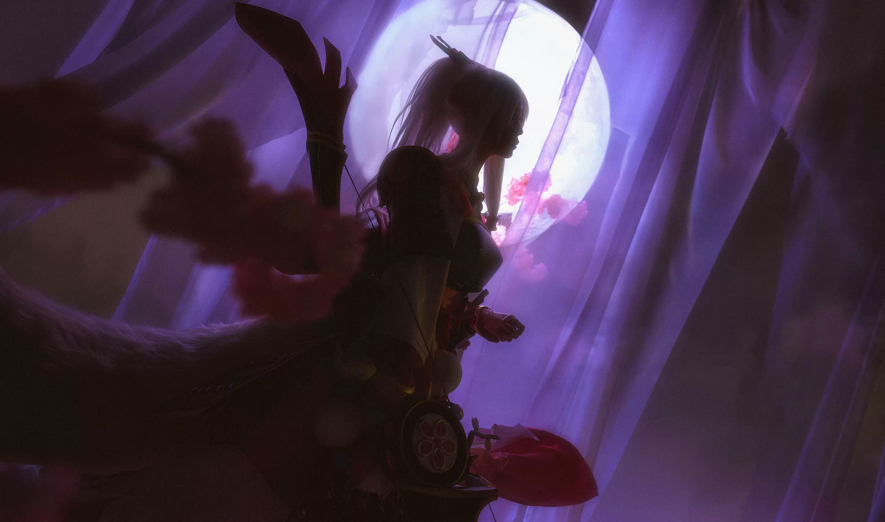 动漫博主北之北 – 阴阳师 白狼 [9P] - 秀人网免费无水印在线套图写真