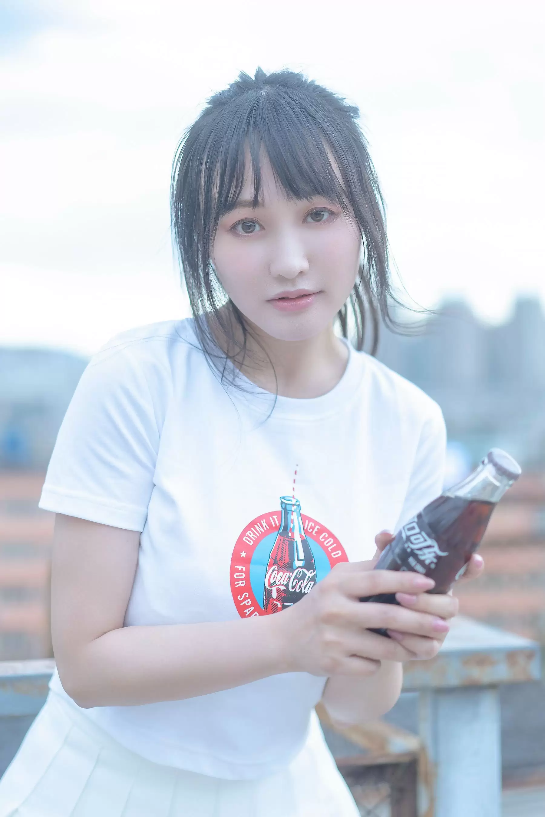 动漫博主脱尾巴Mizuki – 可乐JK [18P] - 秀人网免费无水印在线套图写真