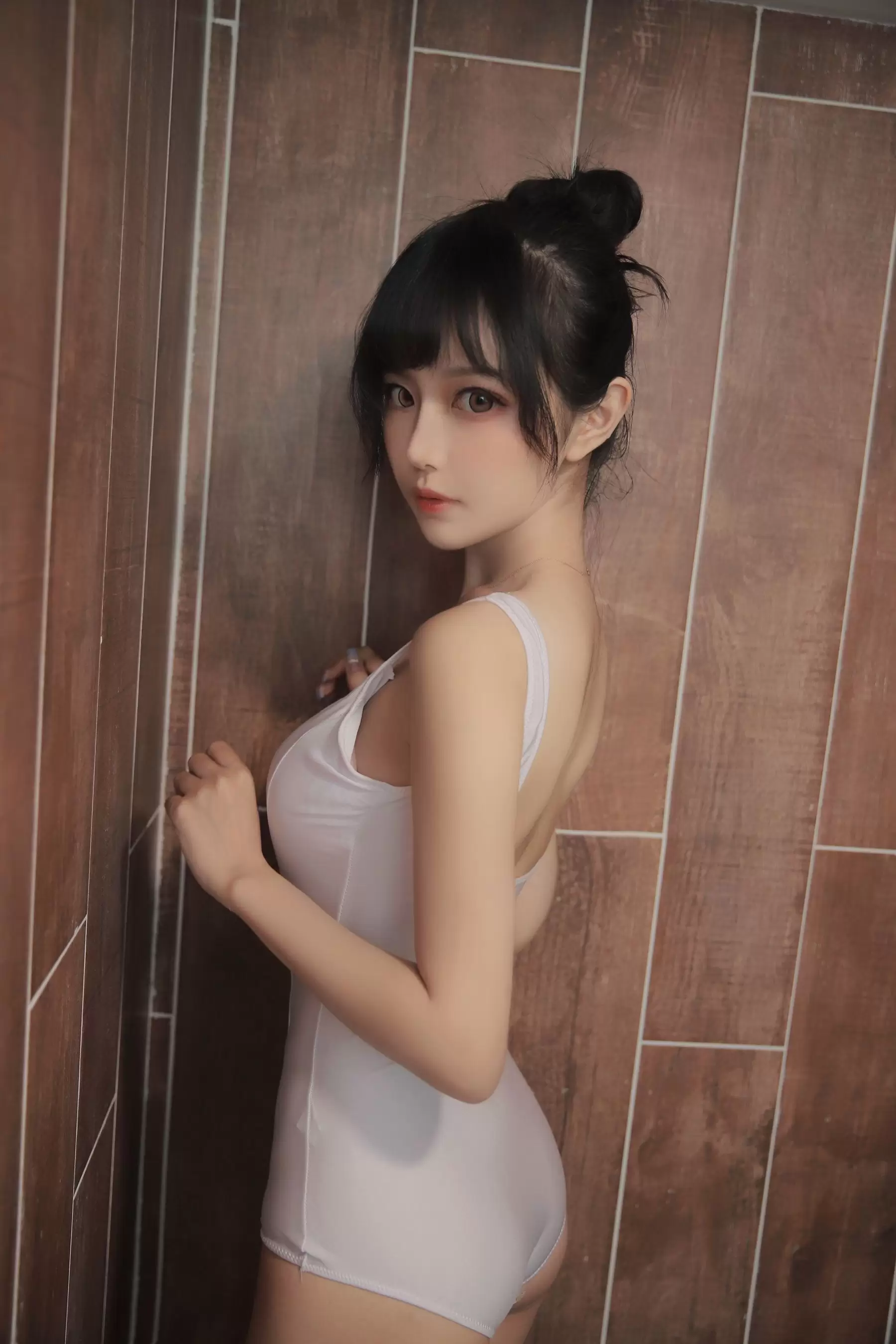 Shika小鹿鹿 – 半透浴室 [22P] - 秀人网免费无水印在线套图写真