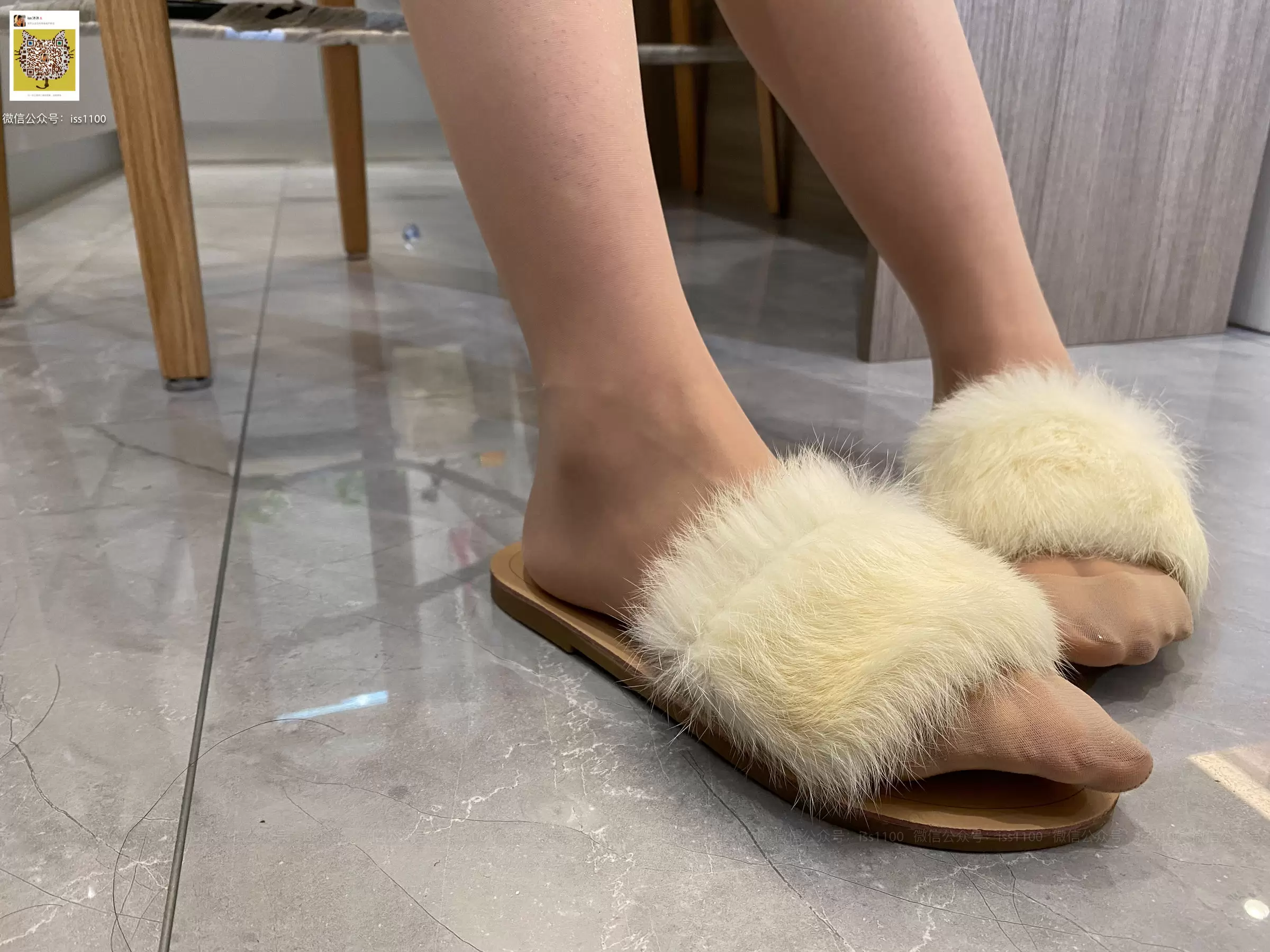 [ISS系列] 美晗 厨娘肉色连裤袜 [78P] - 秀人网免费无水印在线套图写真